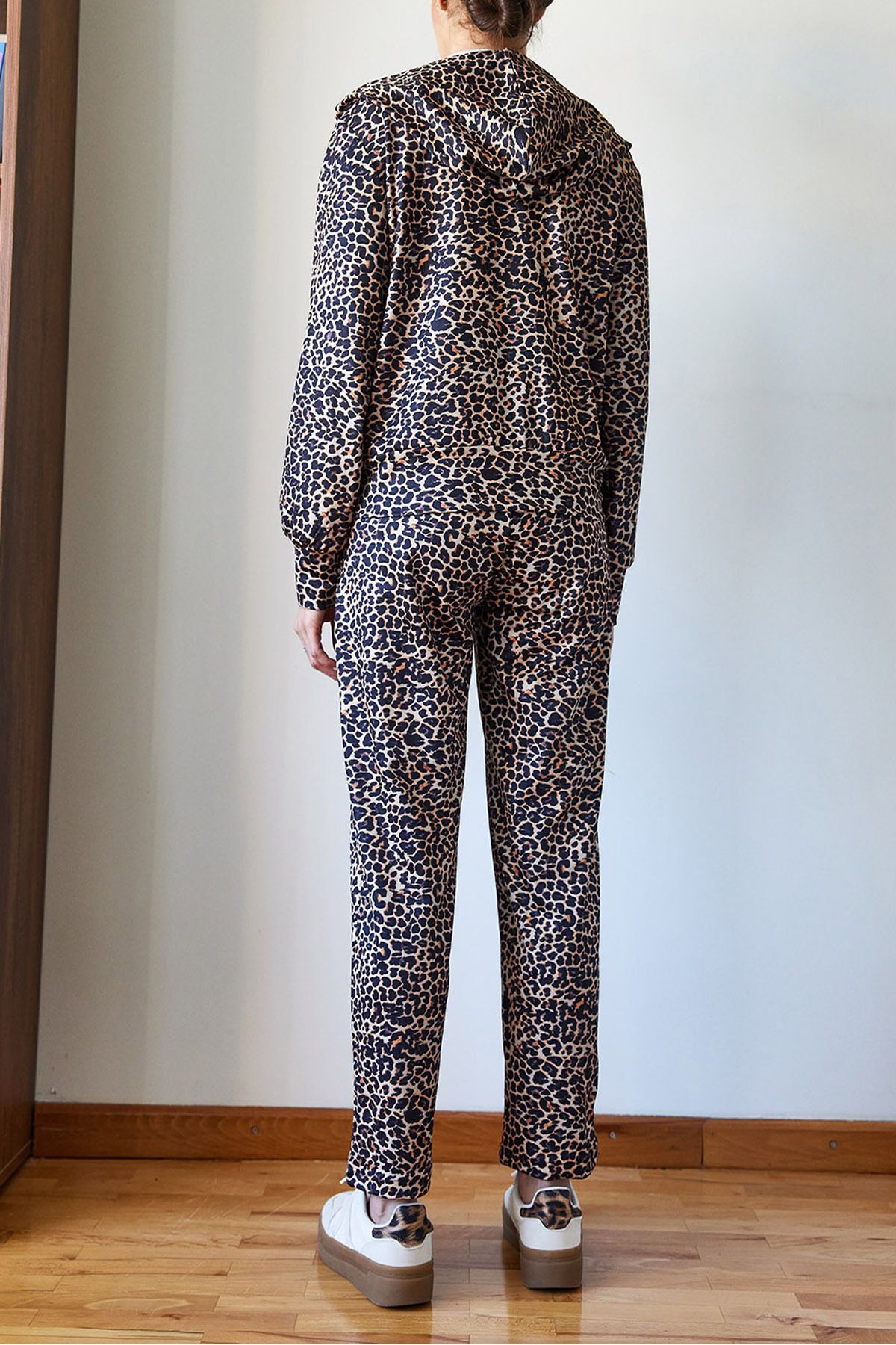 Bianco Lucci-Leopard Patterned Top and Bottom Set Mbms049 60501049 6