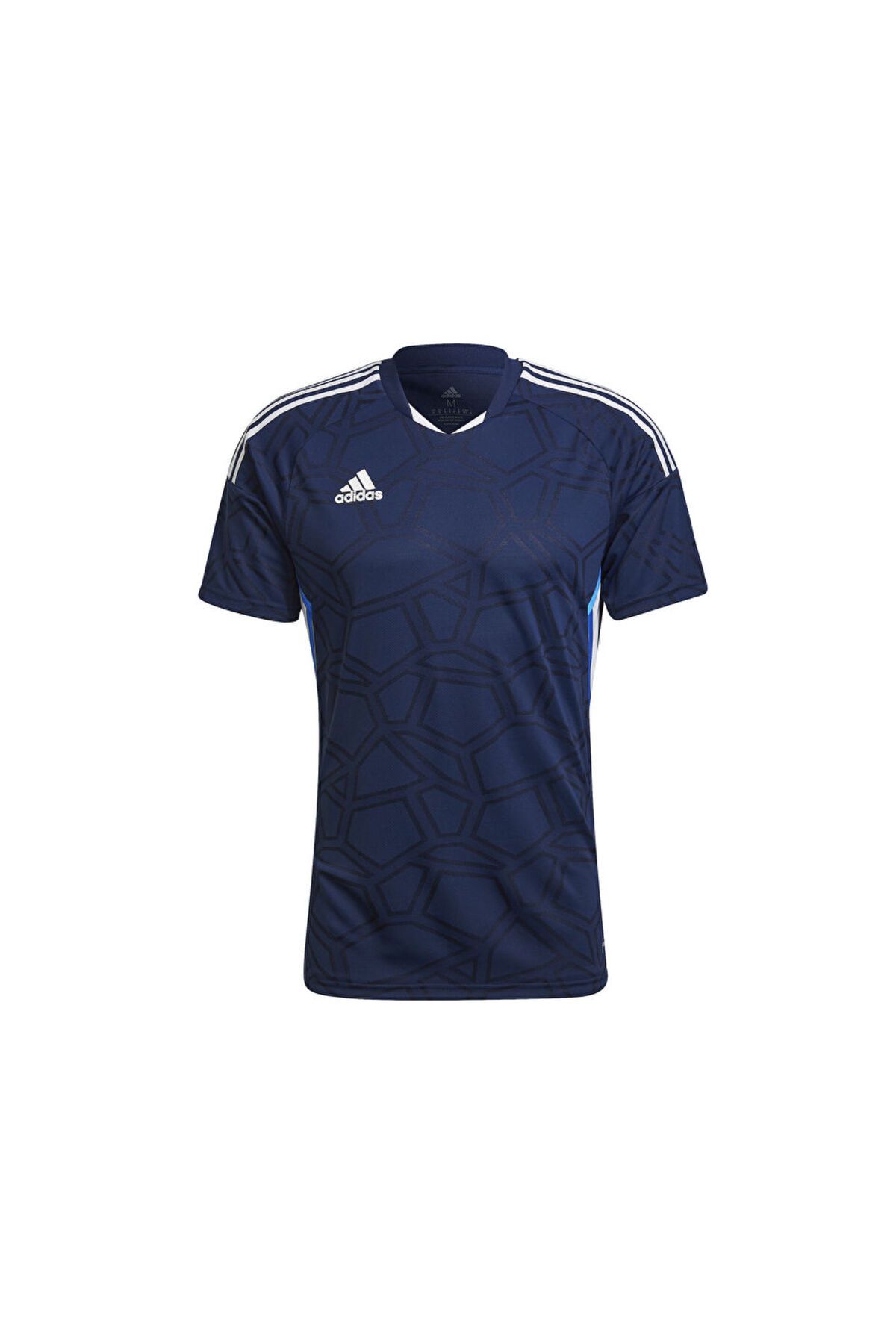 adidas-Con22 Md Jsy Men's Football Training Jersey - Navy Blue Ha3512 1