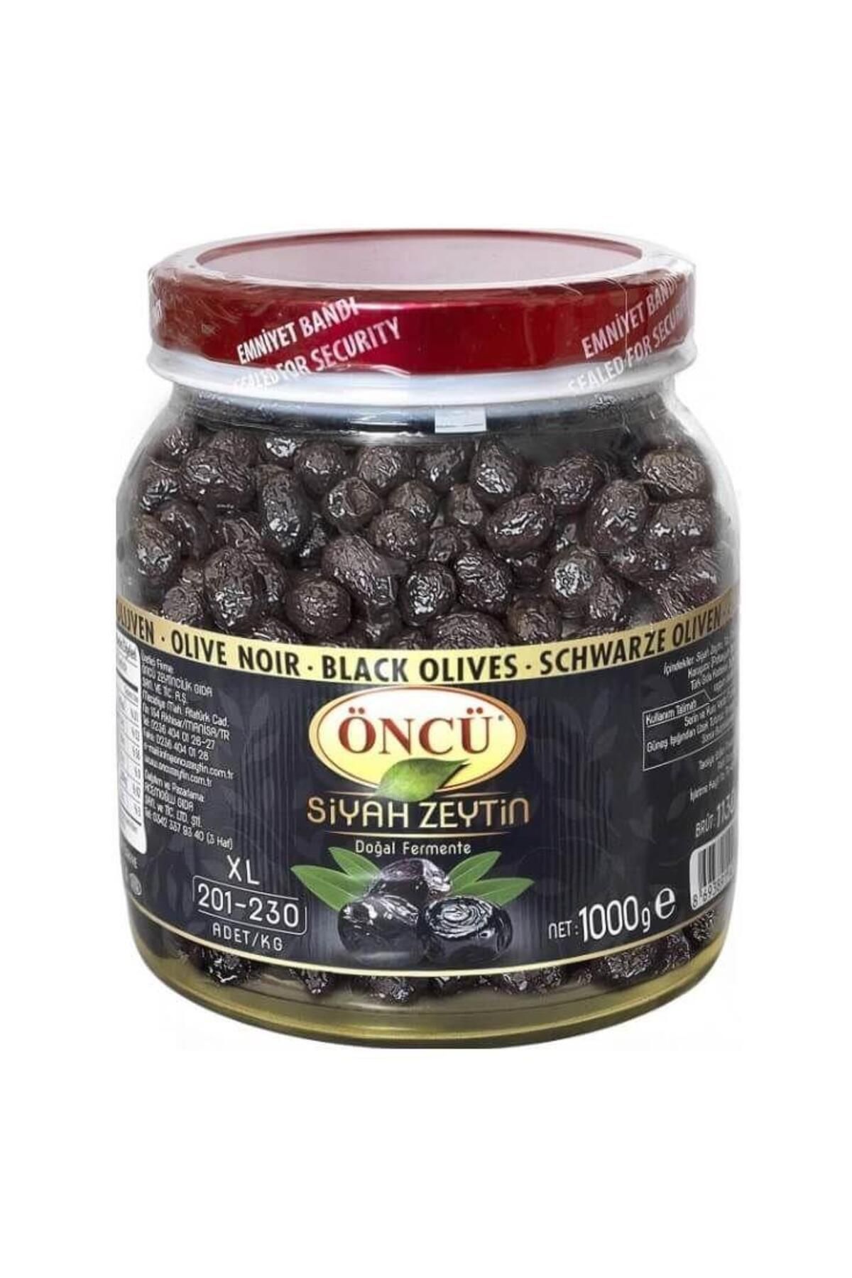 Öncü Siyah Zeytin (201-260) 1 Kg.