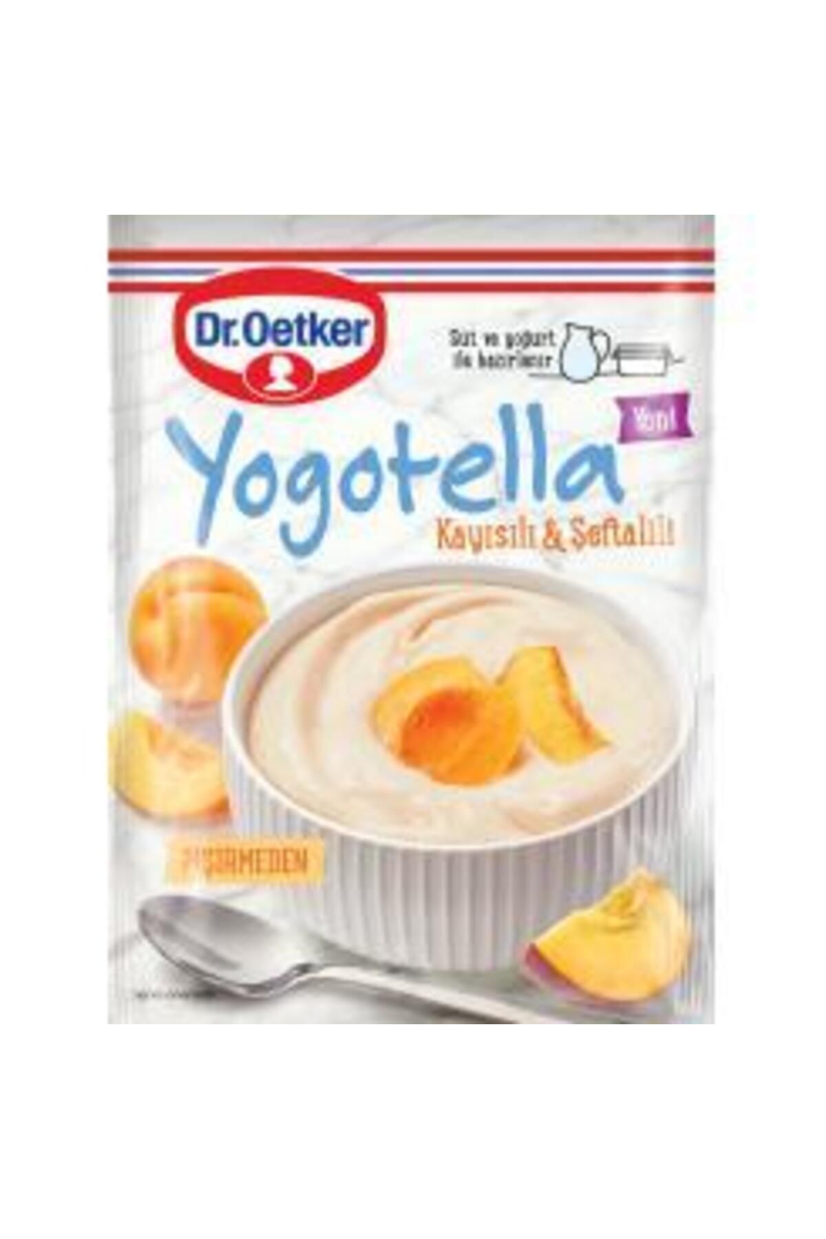 Dr. Oetker Yogotella Kayısılı Şeftalili 77 Gr. (4'LÜ)