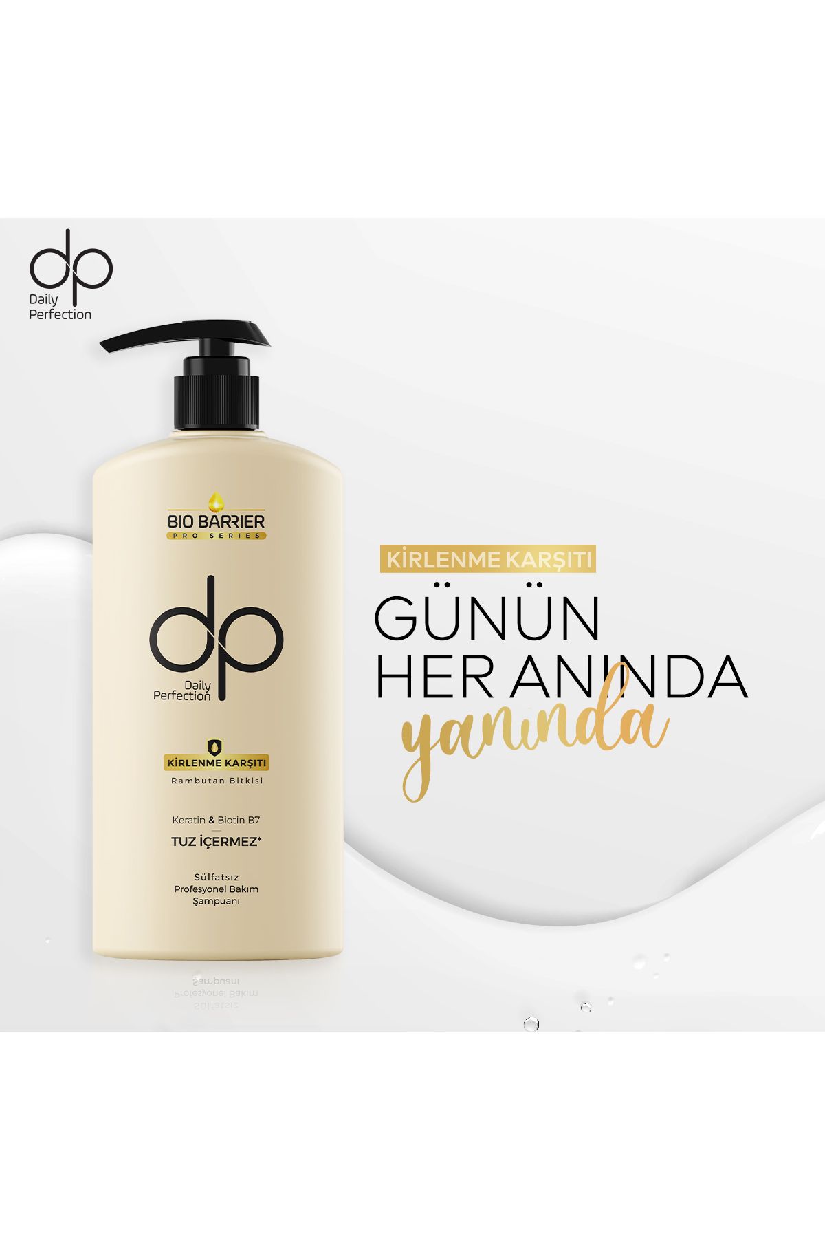 dp Daily Perfection Bio Barrier Kirlenme Karşıtı Şampuan 500 ml-4