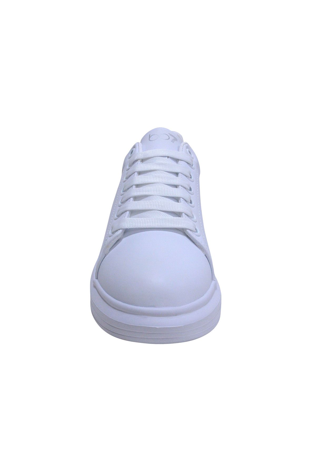 Best Of-Bestof White Lace-Up Sneakers Sports Shoes 6