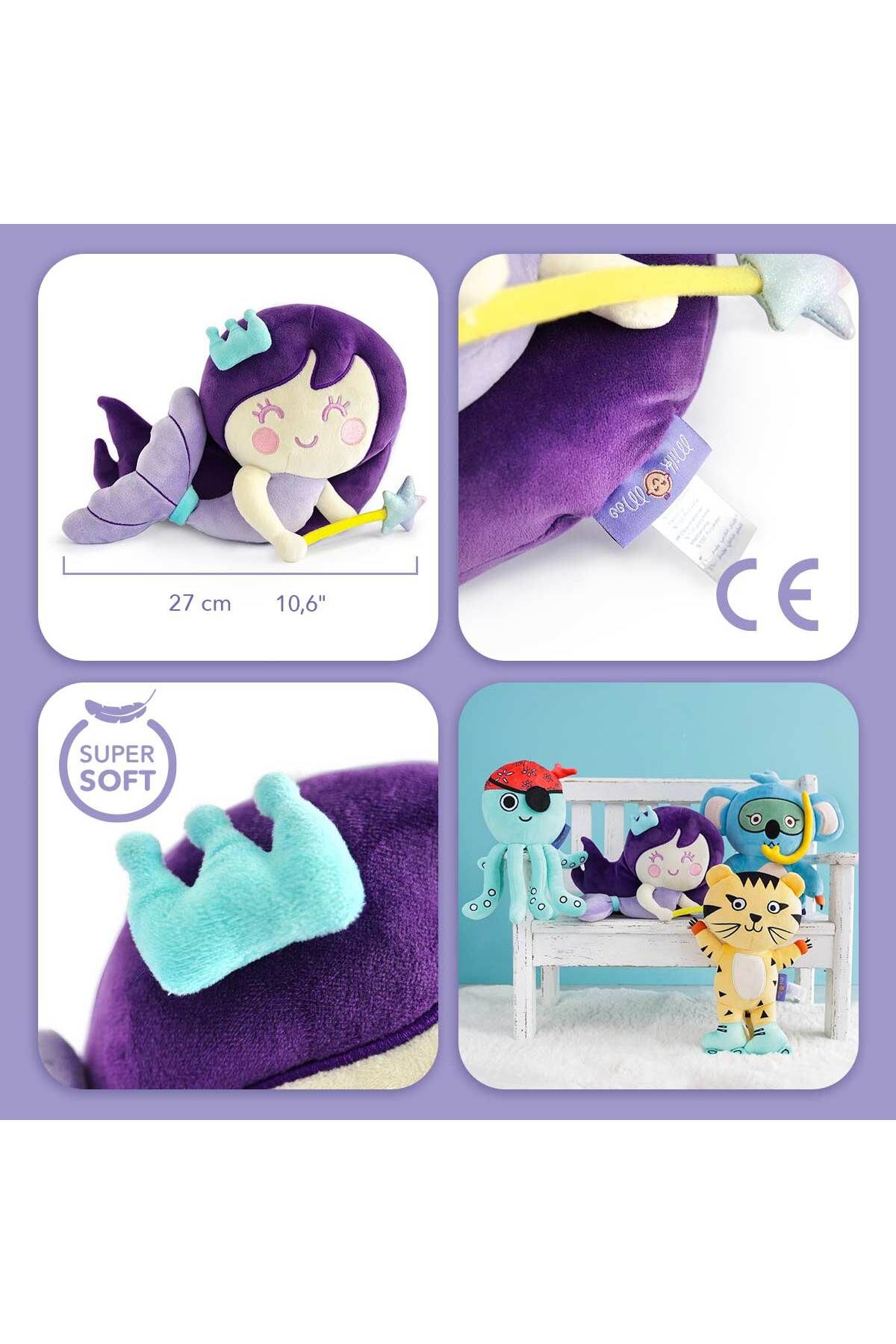 Milk & Moo-Milk&Moo Little Mermaid Plüschtier 25 cm 4