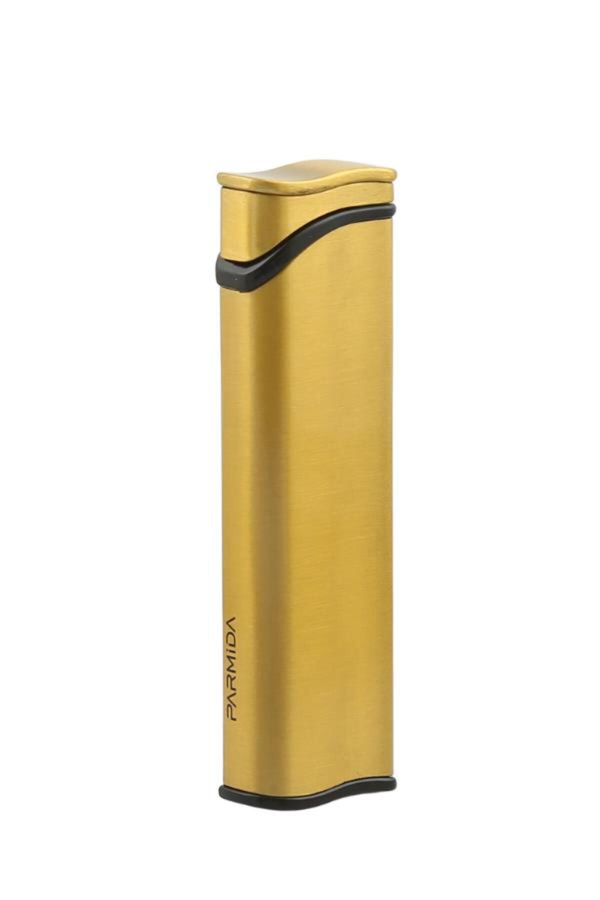 Parmida Tek Torch Pürmüz Gold Metal Puro Çakmağı