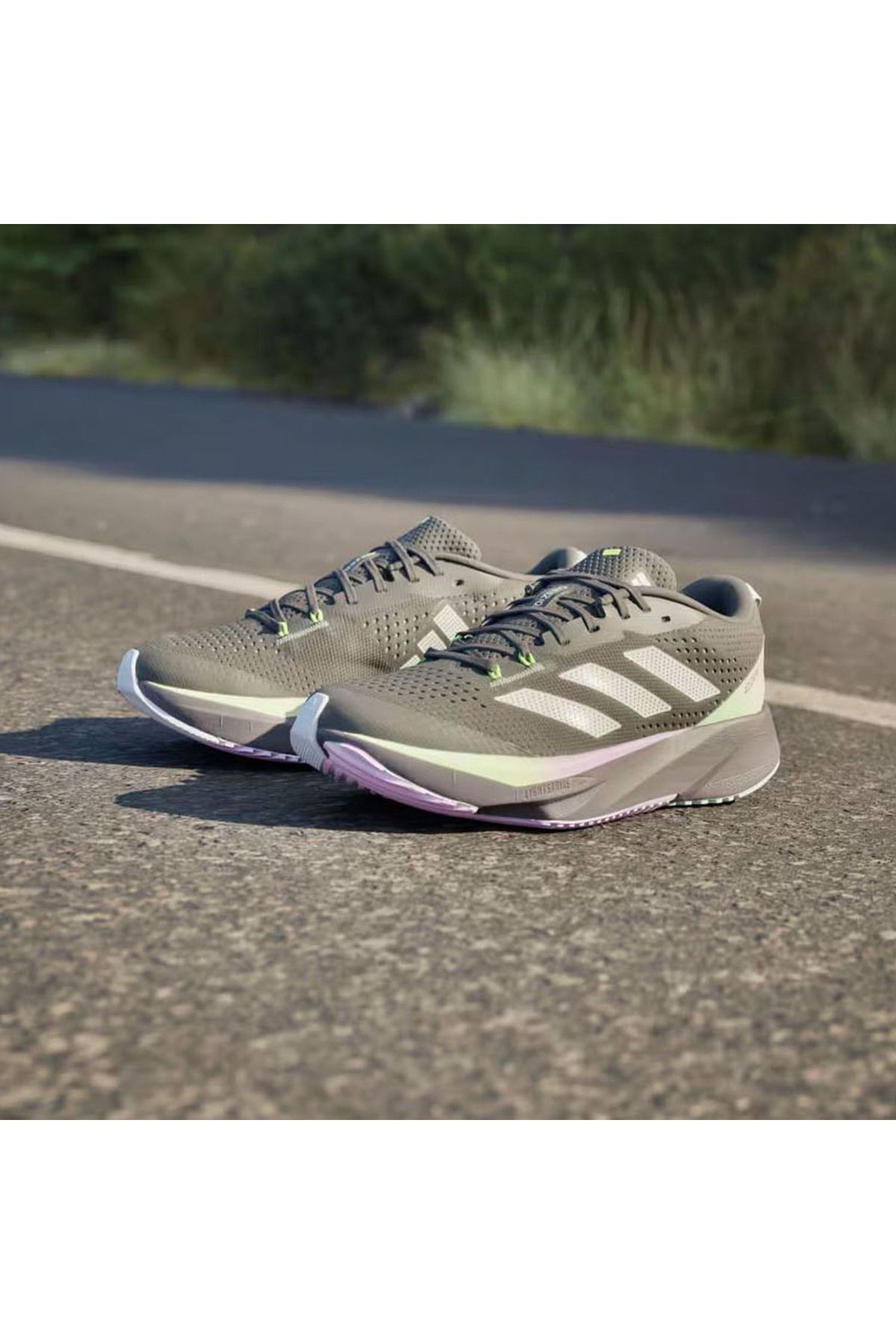 کفش دو و تمرین مشکی زنانه Adizero SL Road رانینگ دویدن adidas