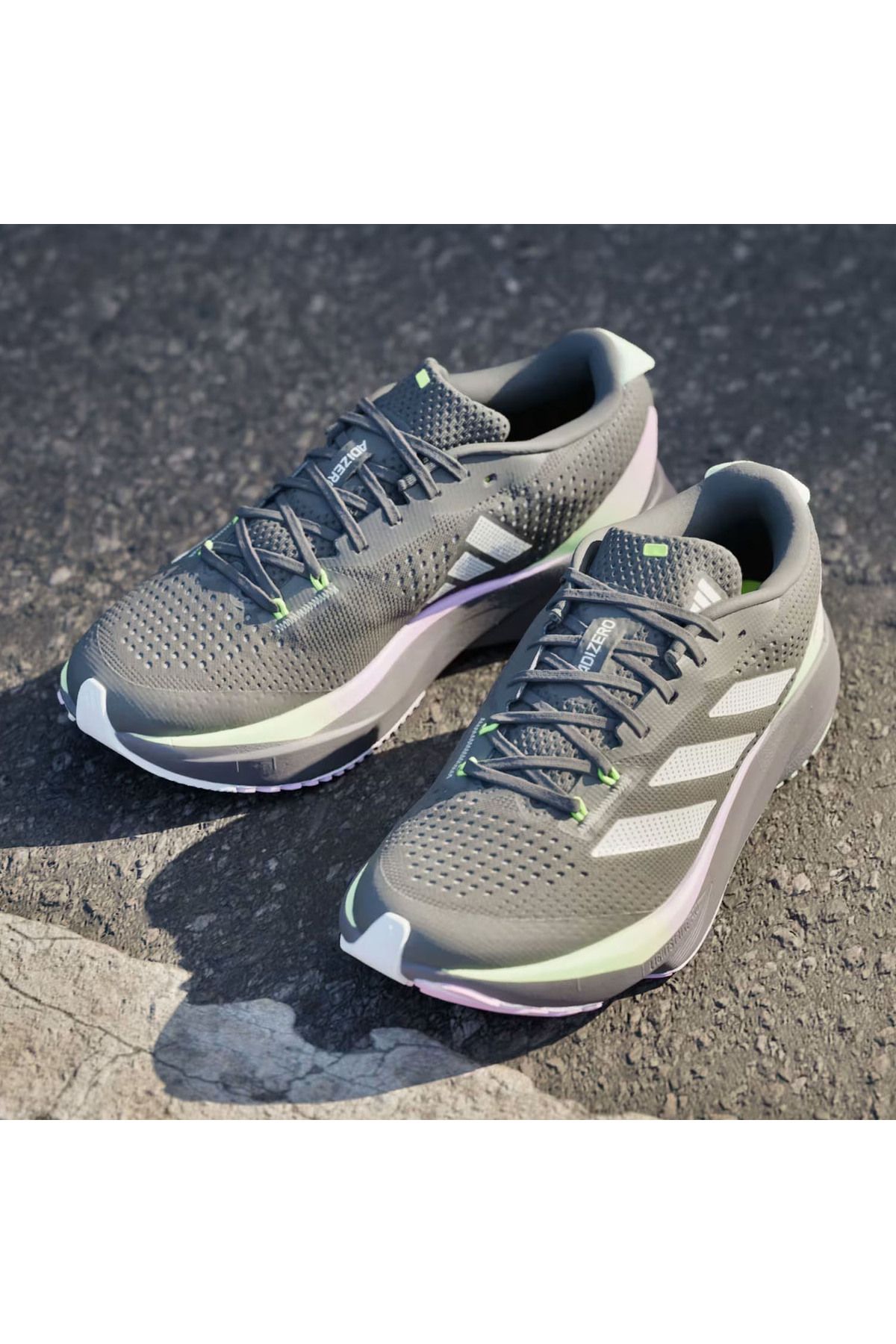 کفش دو و تمرین مشکی زنانه Adizero SL Road رانینگ دویدن adidas