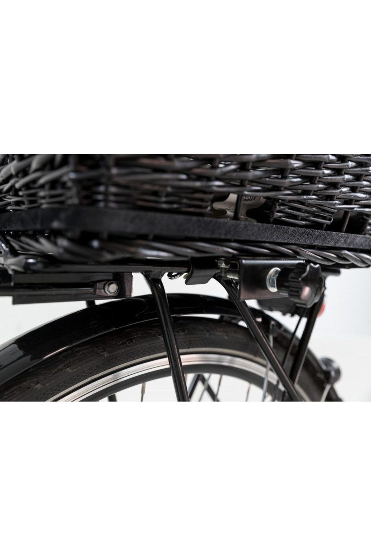 Trixie-35X49X55Cm Black Lisinya Dog Bicycle Basket 3