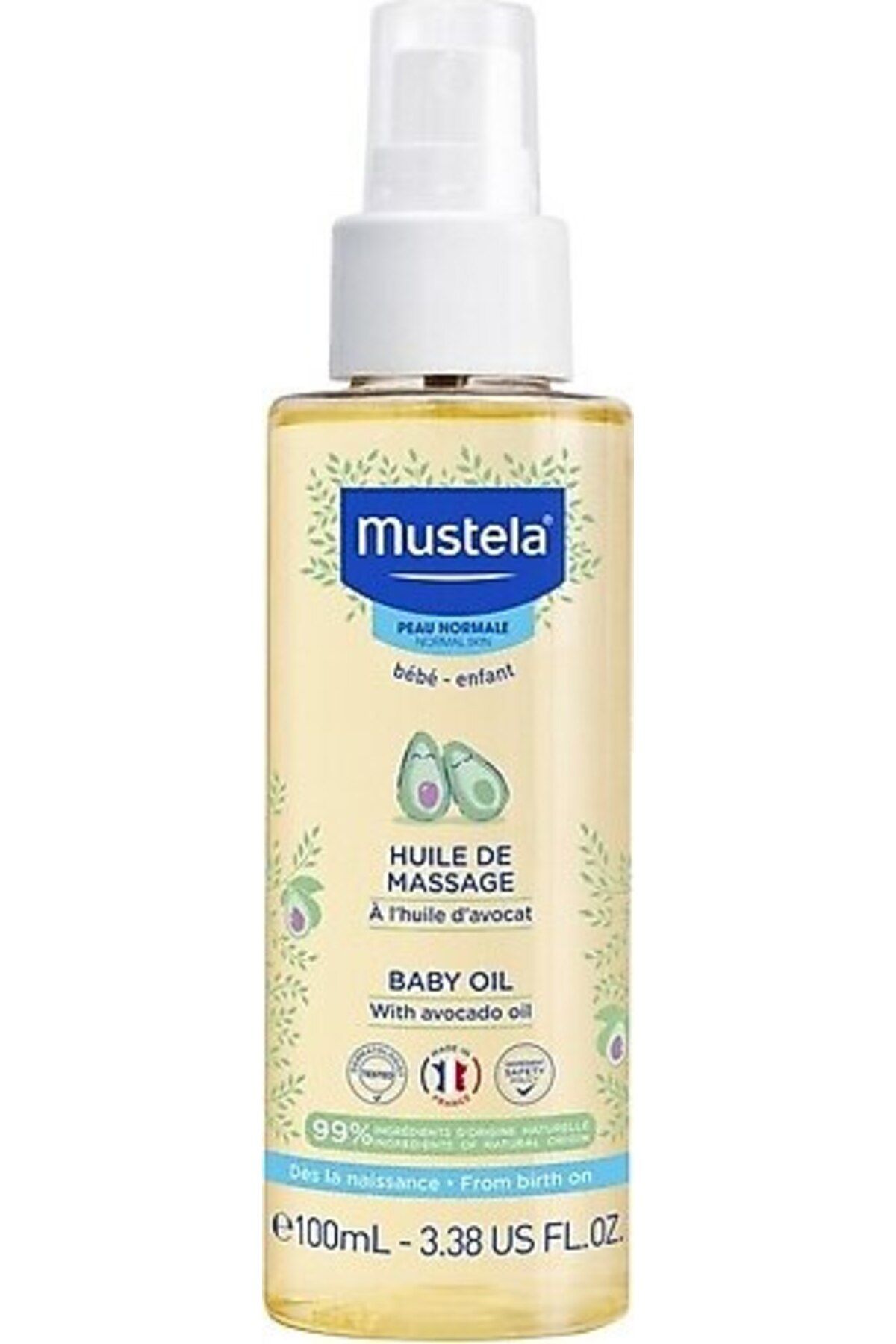 Mustela Baby Massage Oil Nemlendirici ve Rahatlatıcı Bebek Yağı 100 ml