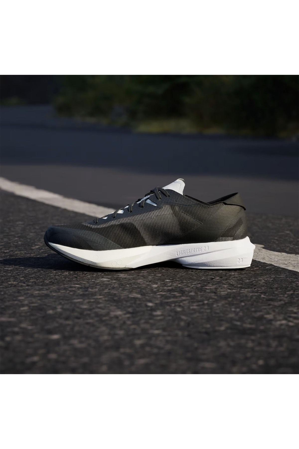 کفش دو و تمرین مشکی زنانه Adizero Adios 8 رانینگ در جاده adidas