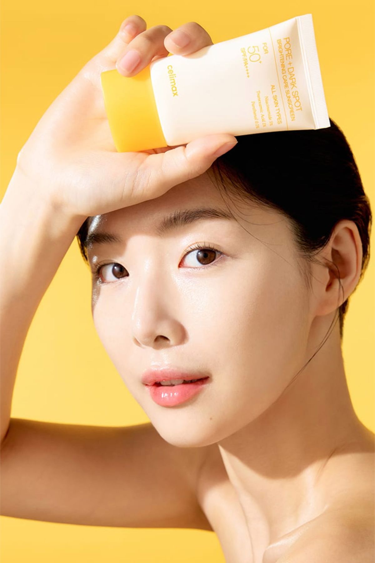 Celimax-Pore Dark Spot Brightening Care Sunscreen Spf50 Pa 50Ml/Anti-Blemish Brightening Sun Cream (Vionine) 2