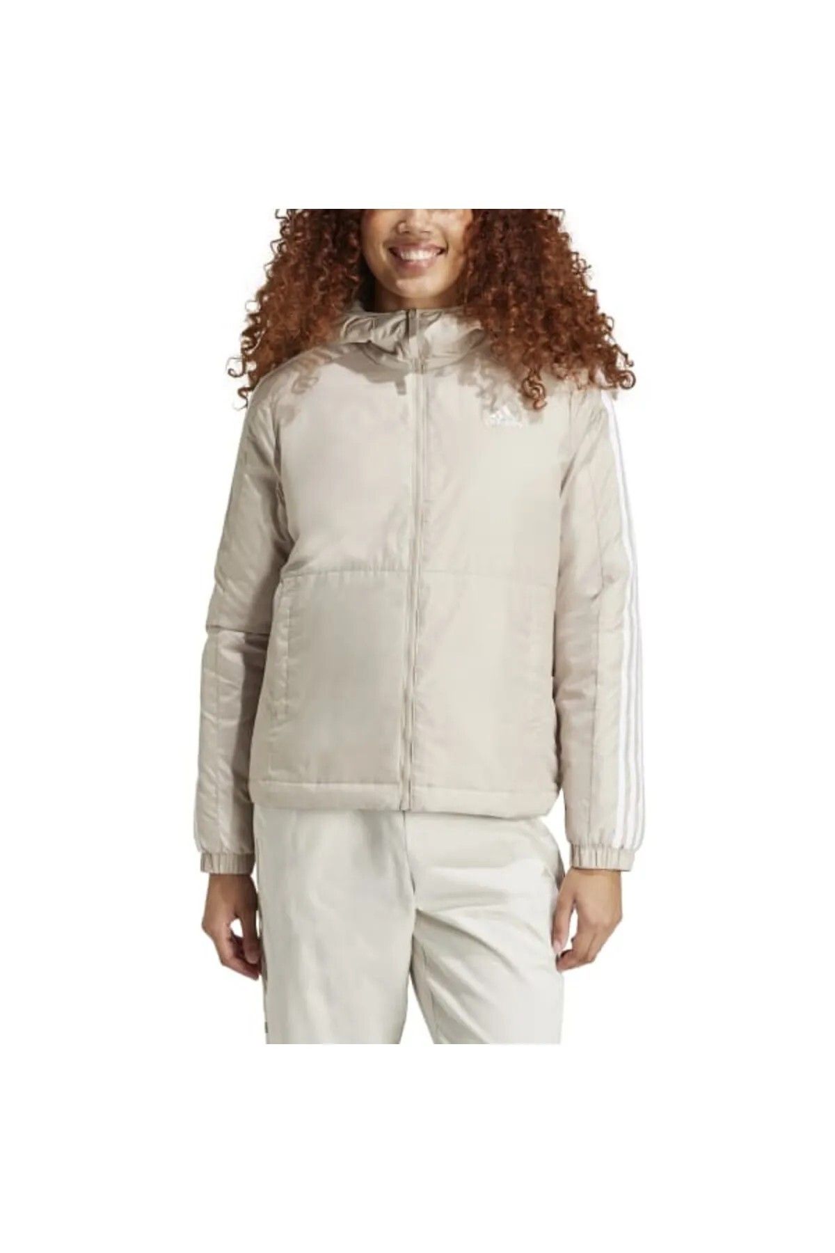 adidas-Ix8920 W 3S Ess in H J Women's Sports Coat 1