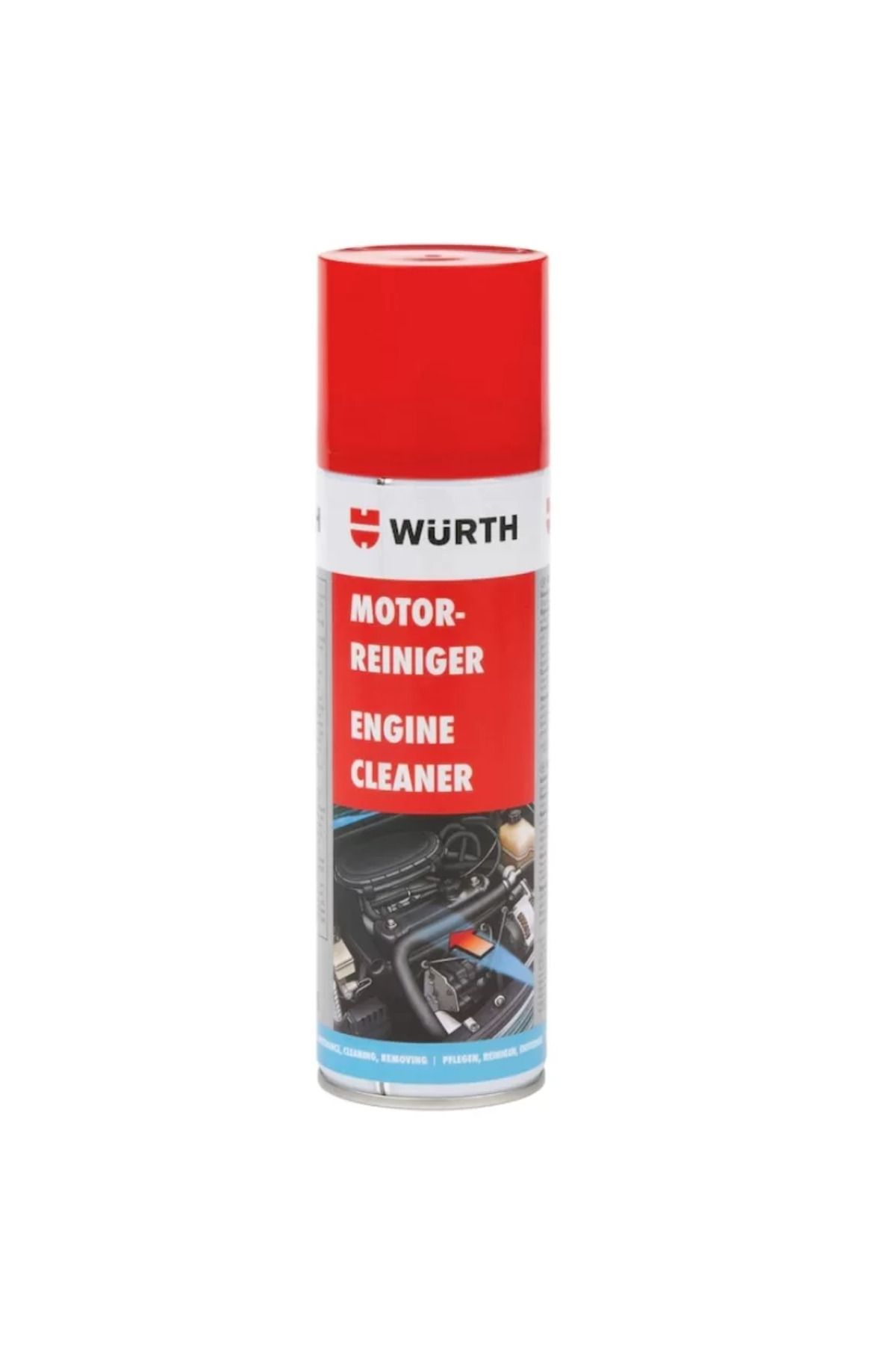 Genel Markalar WÜRTH MOTOR TEMİZLEYİCİ SPREY 500 ML