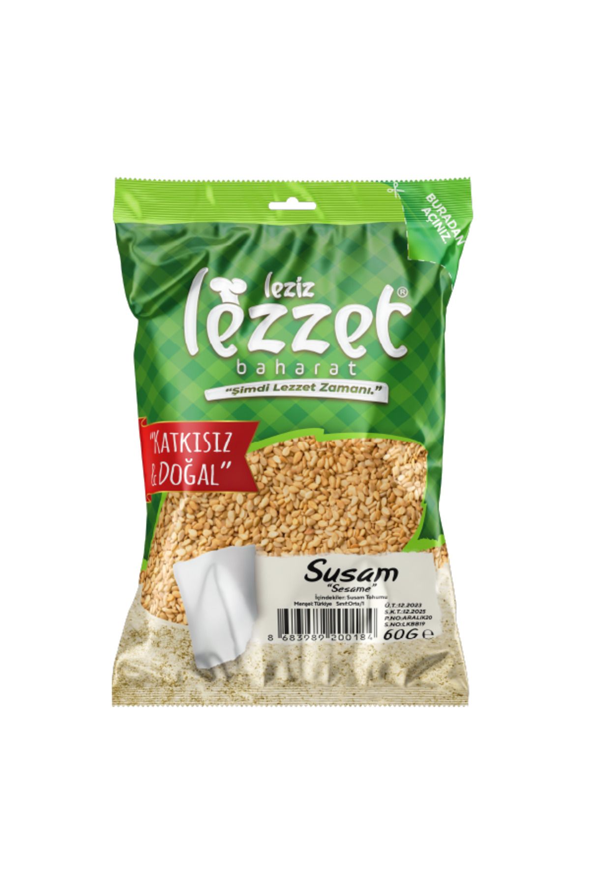 Leziz Lezzet Susam 60 G