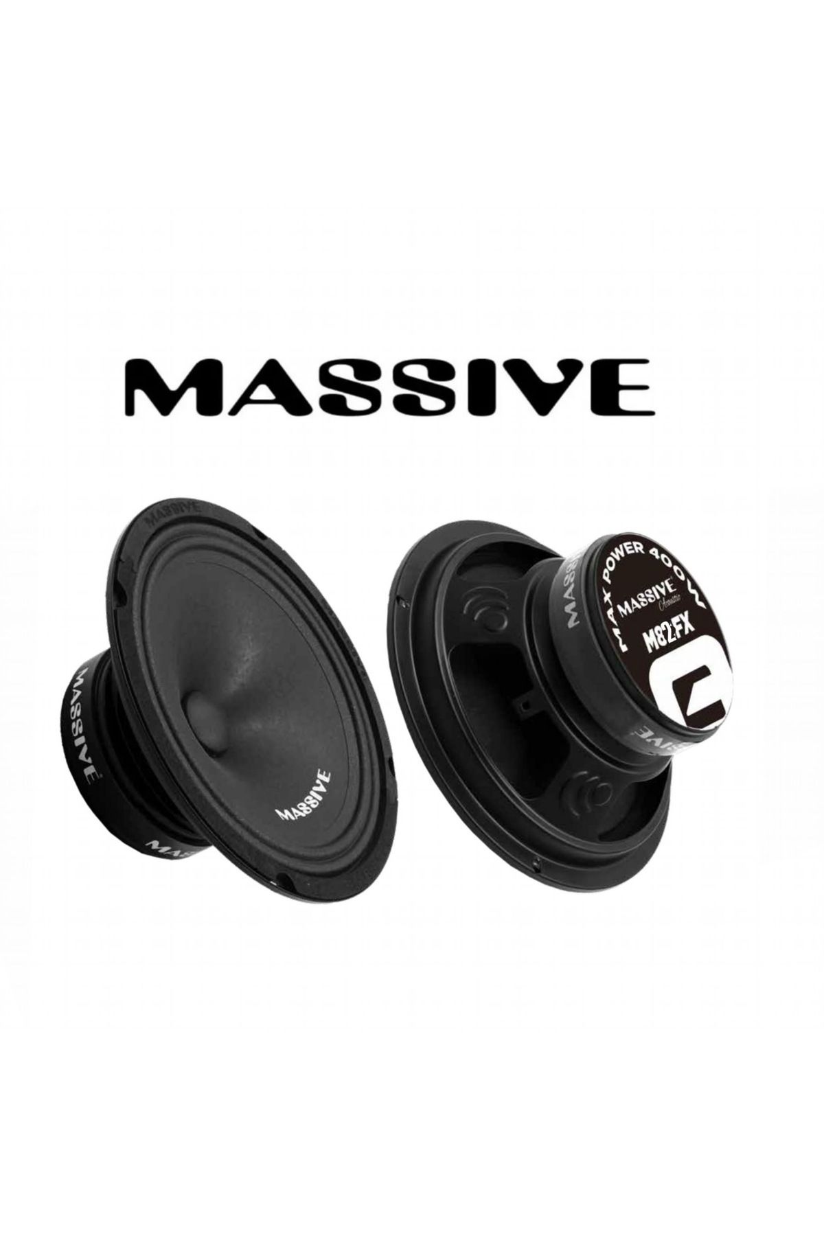 Massive Ms-m82fx 20 Cm Oto Midrange Hoparlör Deprem Serisi Çifti 800w-300w Rms Yeni Model