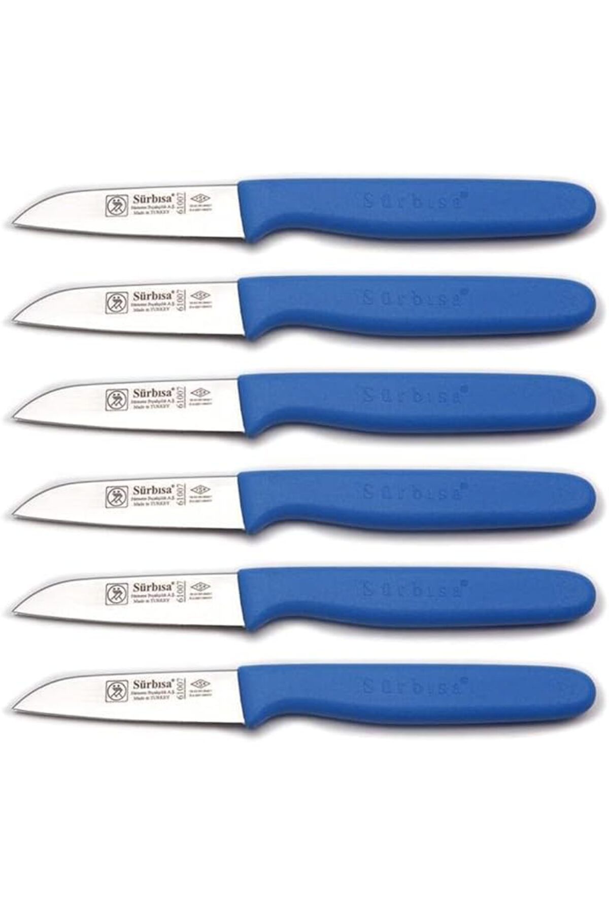 STOREMAX cmllashop Sürmene 6'lı Meyve Bıçağı Seti 61007 (Mavi) 542093