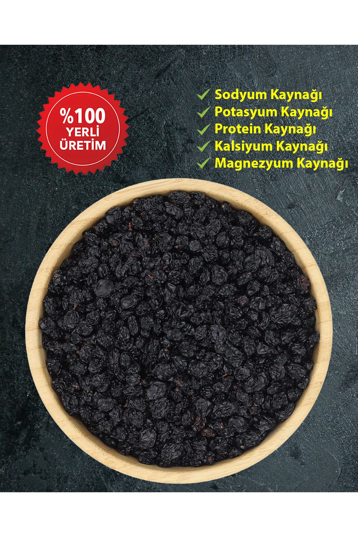 Galip Bakliyat Yerli Mahsul Kuş Üzümü 250 Gr