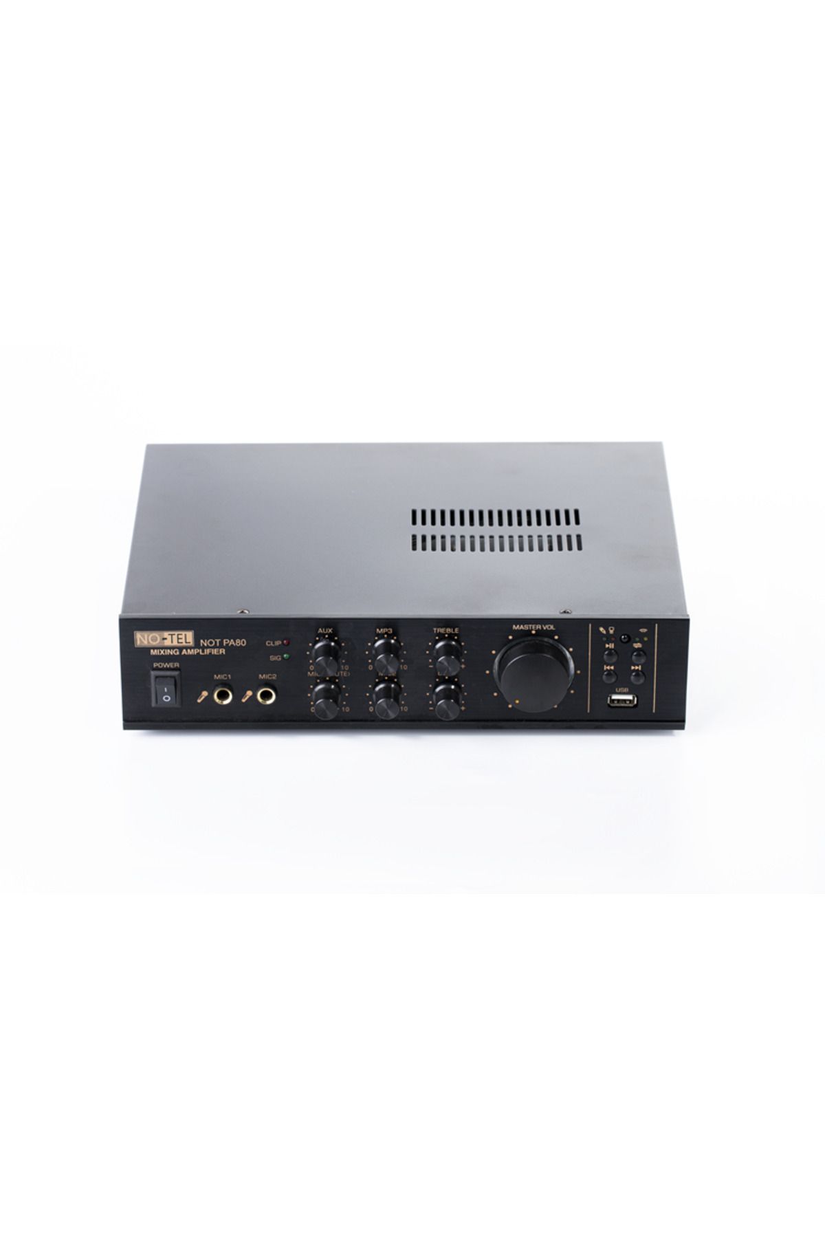 POLAXTOR NOT PA80 80 WATT HAT TRAFOLU MİKSER AMPLİFİKATÖR