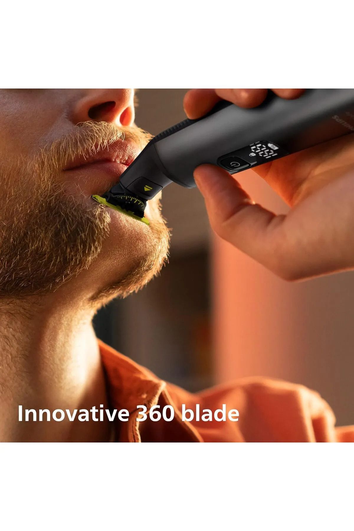 Philips Oneblade Pro (QP6551/15) Yüz ve Vücut Tüy Alma Makinesi, Koyu ...