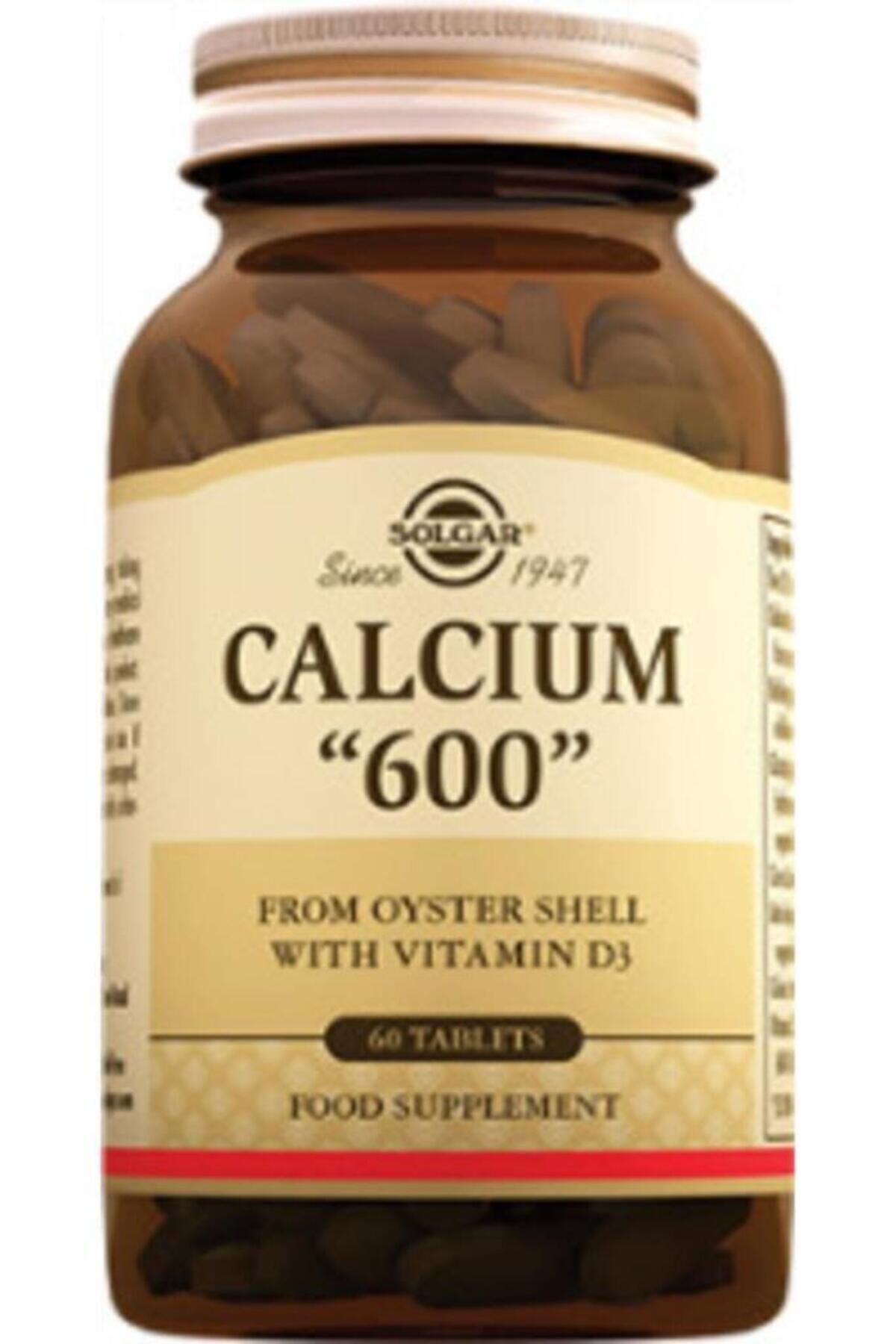 Solgar Calcium Oyster Shell 600 Mg 60 Tablet