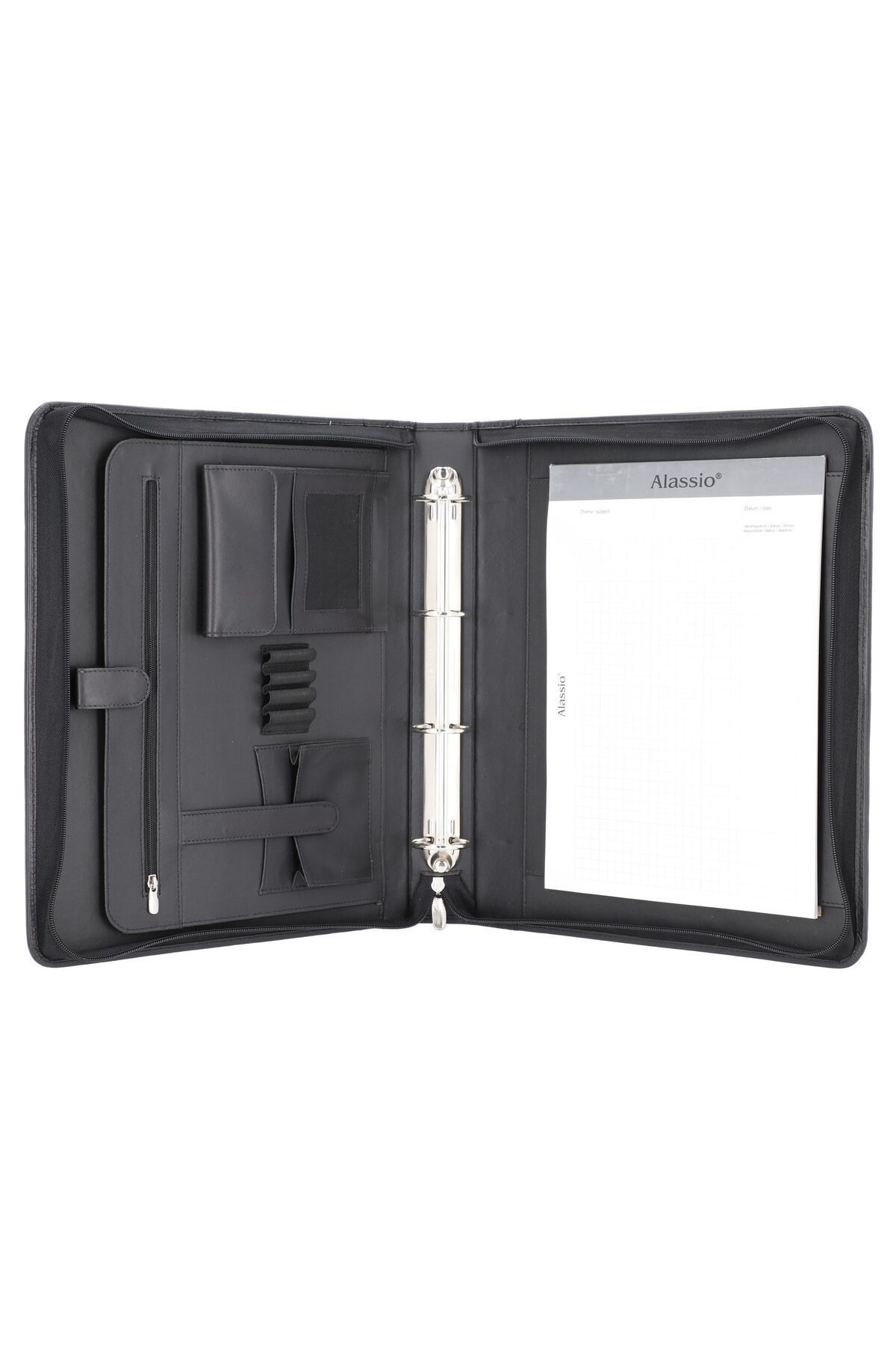 Alassio-Arezzo Schreibmappe Leder 36 cm 5