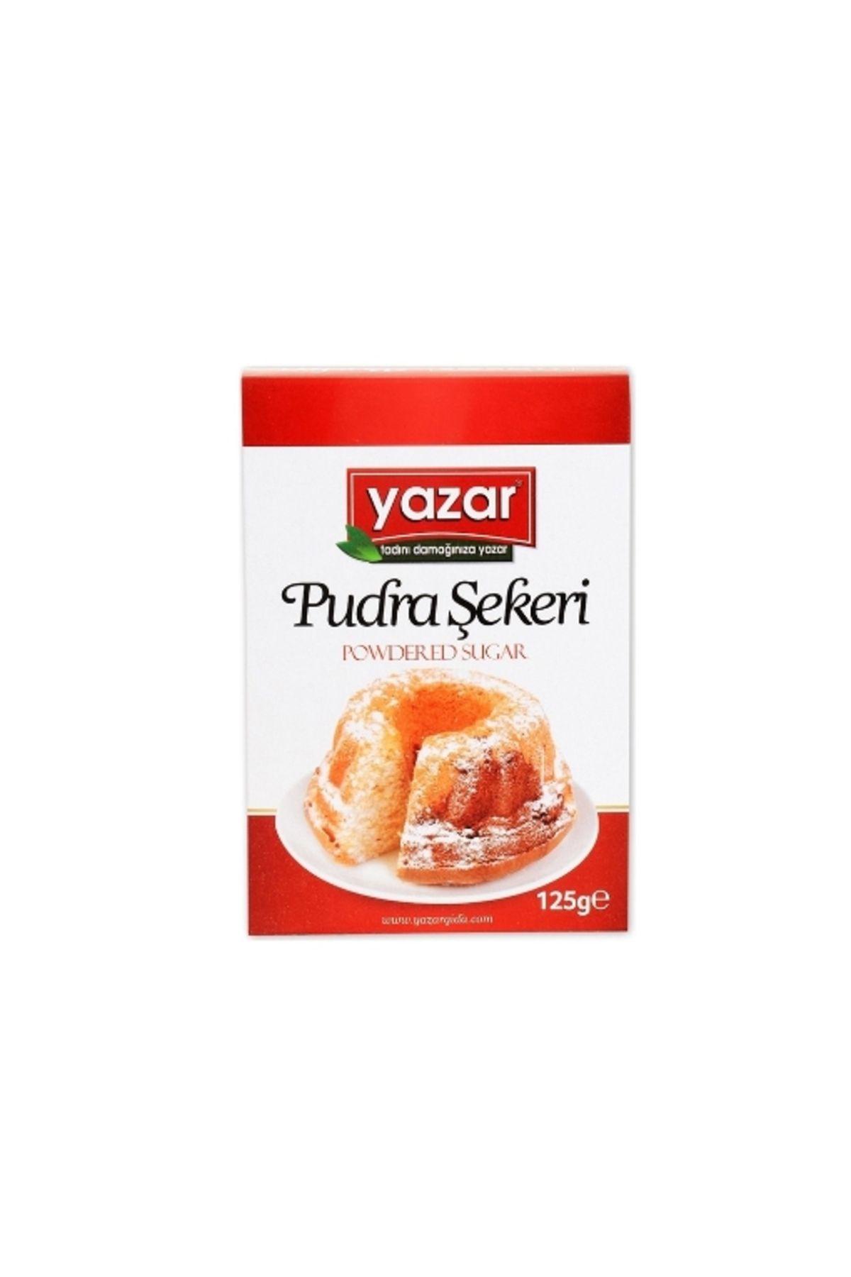 YAZAR Pudra Şekeri 125 Gr. (12'Lİ)