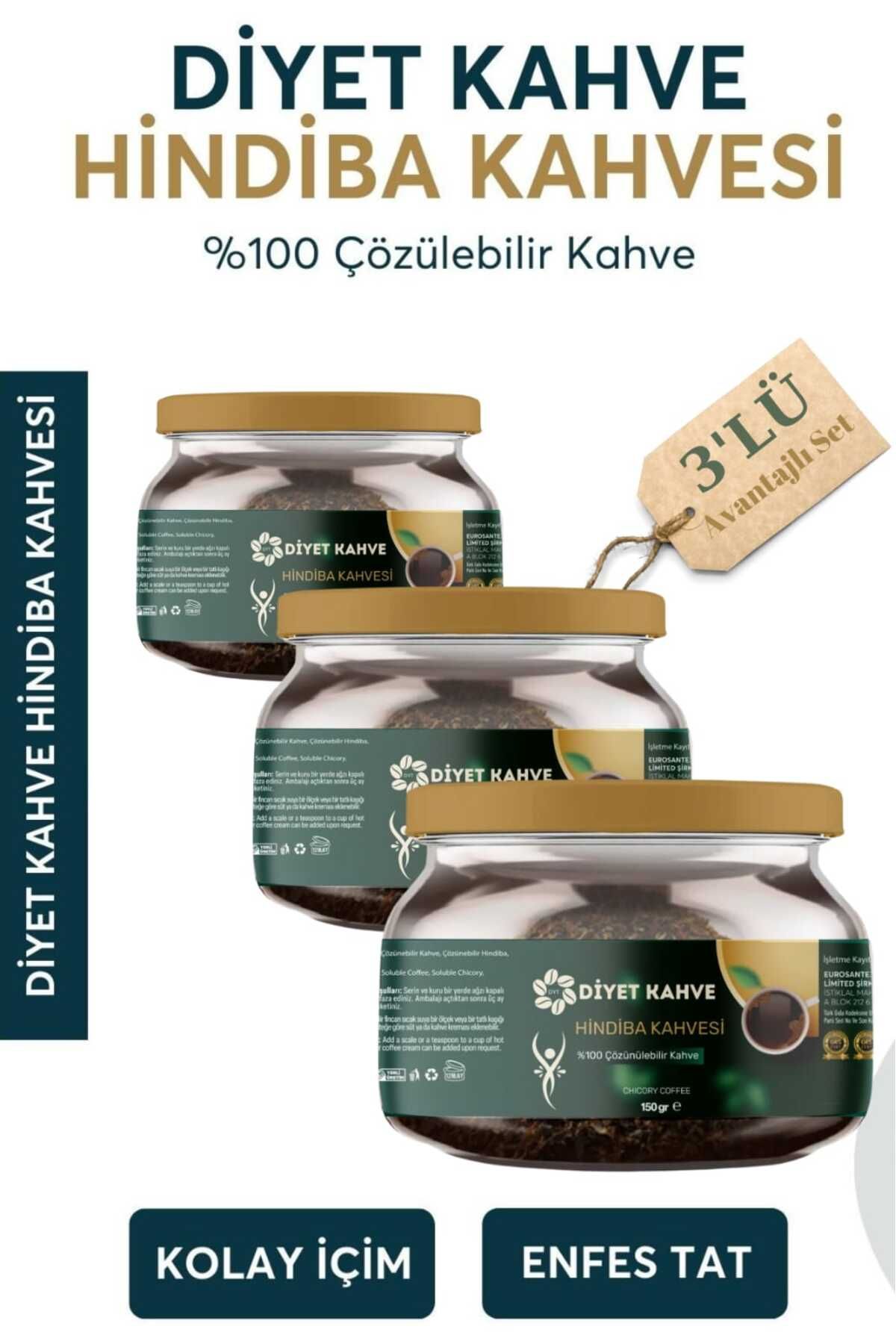 Hindiba Kahvesi Detox Kahve 3 Aylik - (180) KULLANIM) Net birim 150gr