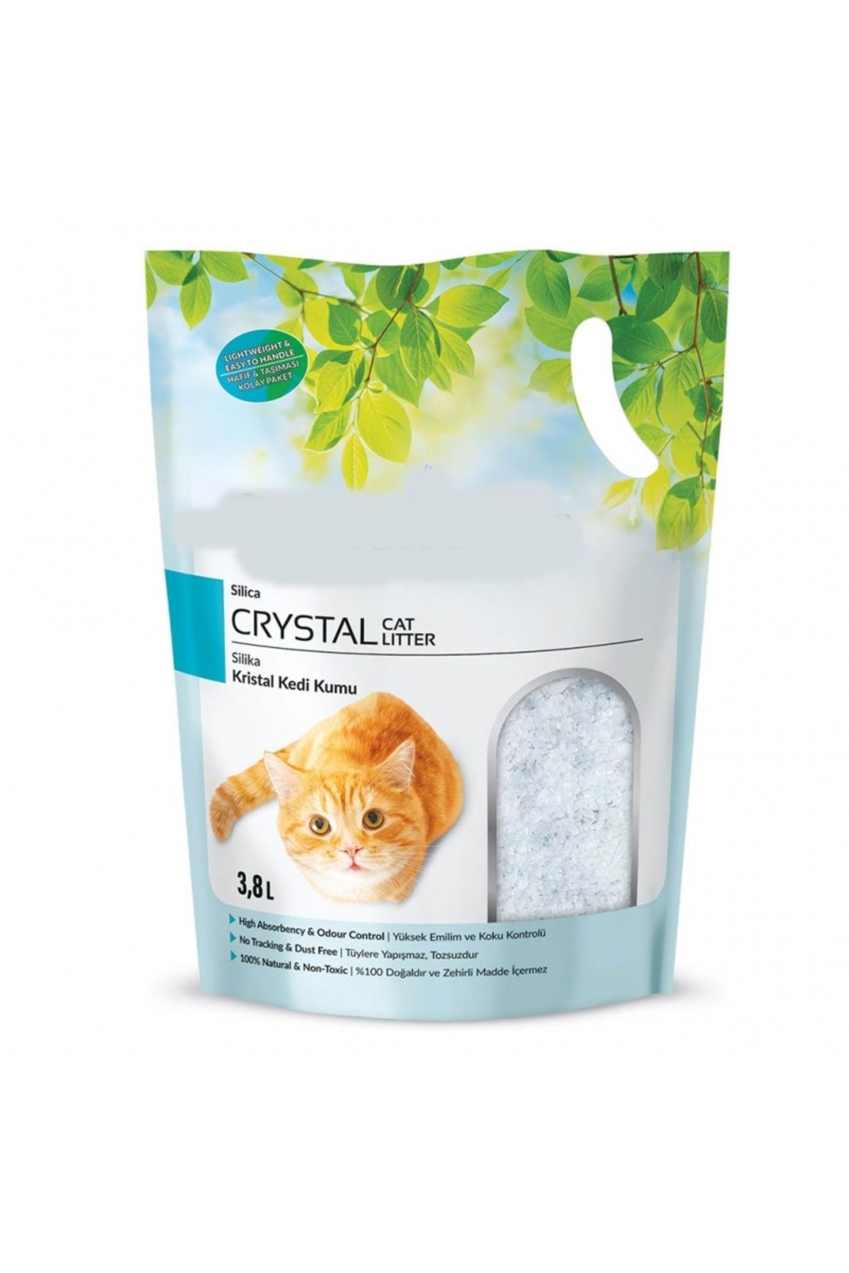 toptanperpa Kedi Kumu Kristal Kedi Kumu 1.4 Kg - 3.8 L