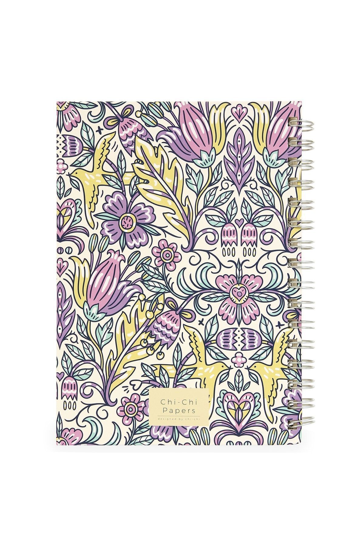 Chi-Chi Papers-Checked Notebook - Carmen, Ringed Notebook, Memory Notebook 4