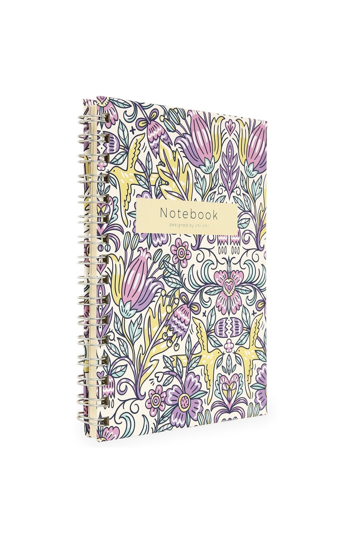 Chi-Chi Papers-Checked Notebook - Carmen, Ringed Notebook, Memory Notebook 5