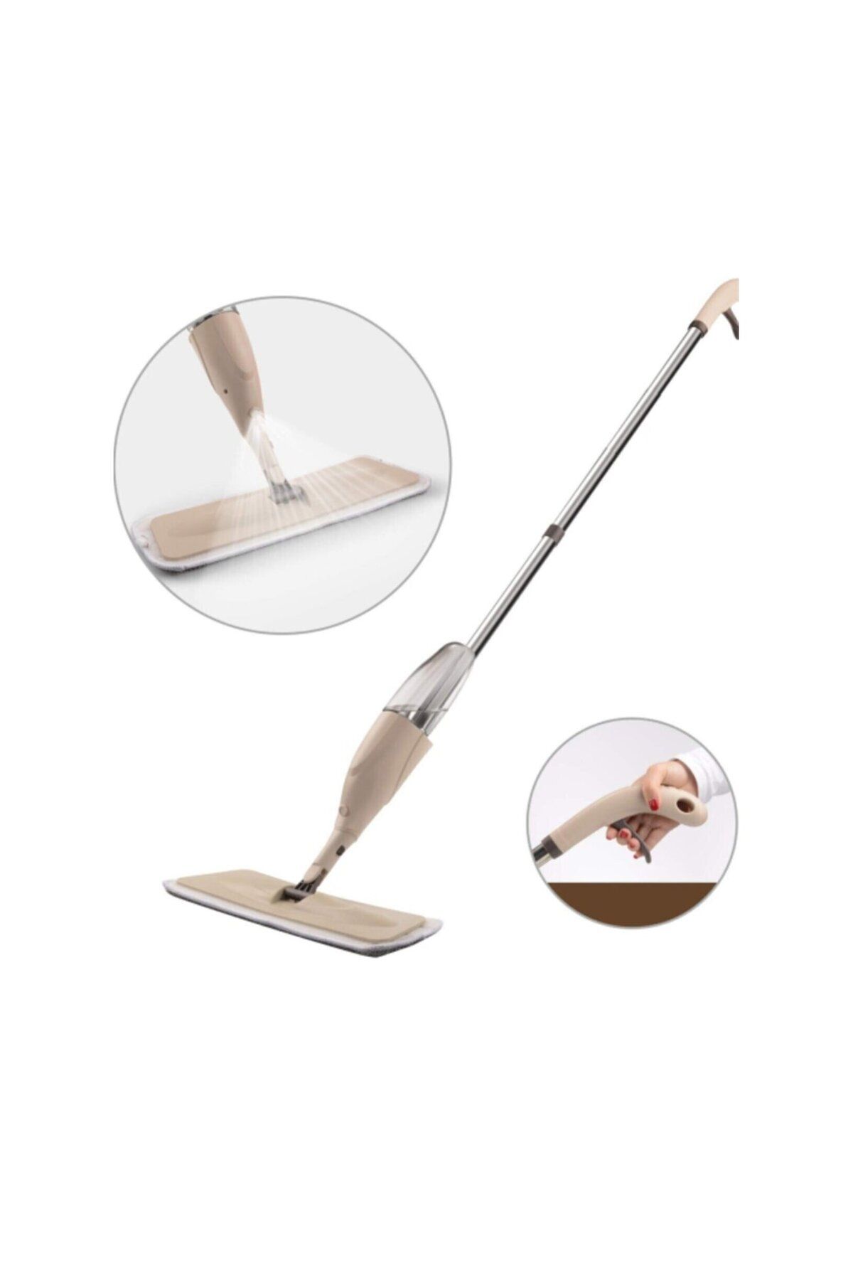 Albayrak Spreyli Mop - Mikrofiber Bezli Yüzey Silme Mopu