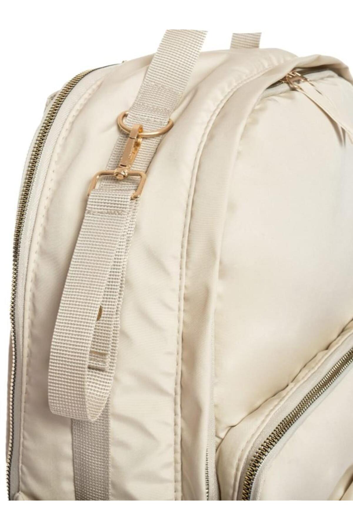 Papyon Baby Kids Elsa Model Bebek Bakım Sırt Çantası Biberon Termos Gözlü Puset Askı Aparatlı fotoğrafı 7 (önizleme)