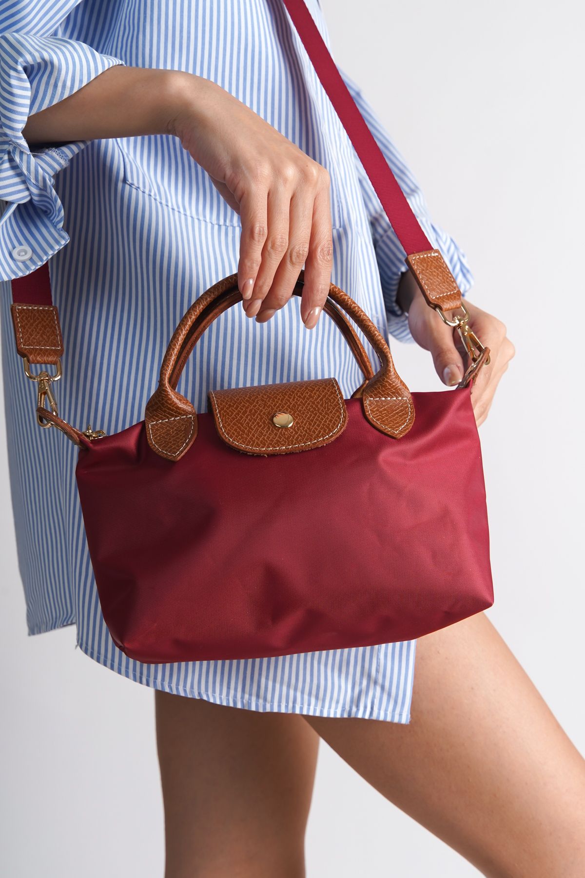 کیف شانه ای قرمز زنانه قهرمان اورجینال Capone Outfitters