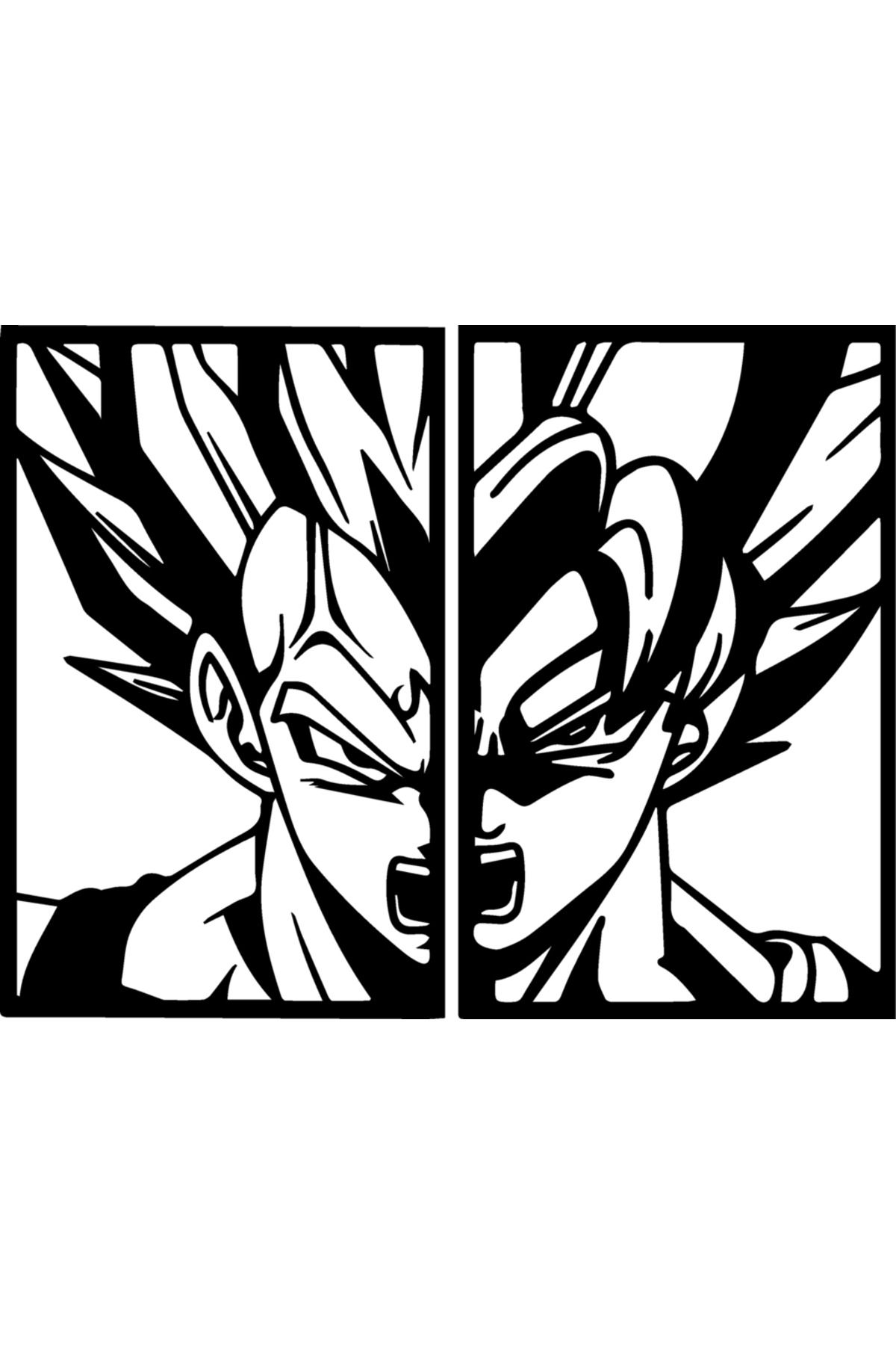 Vision Craft Goku Dragon Ball Z Ve Vegeta Süper Saiyan Dragon Ball Z P987658 Aksesuar