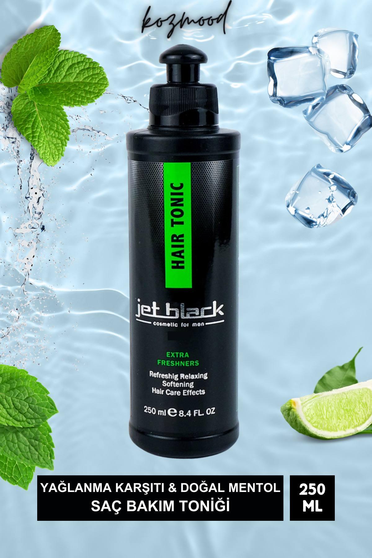Hair Shot Yağlanma Karşıtı & Doğal Mentol Saç Bakım Toniği 250 Ml