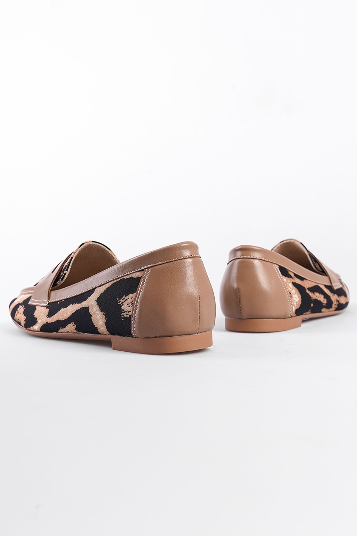 Capone Outfitters-Γυναικεία Loafer - Παπούτσια με Leopard Print 2