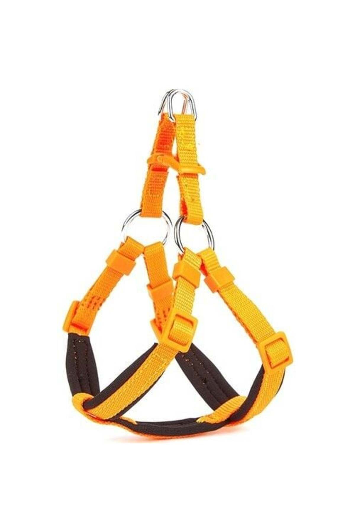 O Dog Doggie Comfort Dokuma Ronin Köpek Göğüs Tasması Xxsmall Turuncu 1x30-35 Cm - DSGTXXSORANGE - Petshop