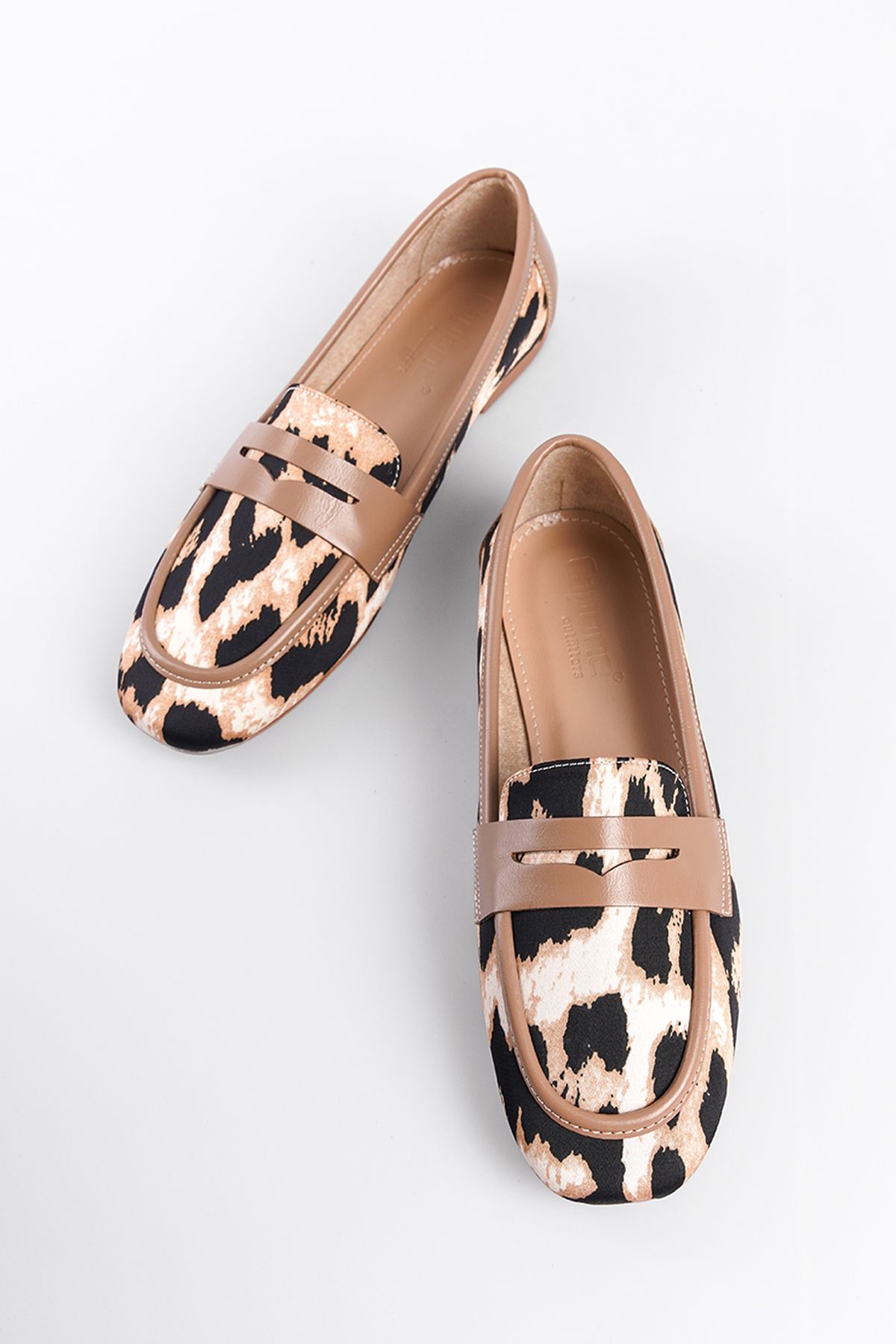 Capone Outfitters-Γυναικεία Loafer - Παπούτσια με Leopard Print 3