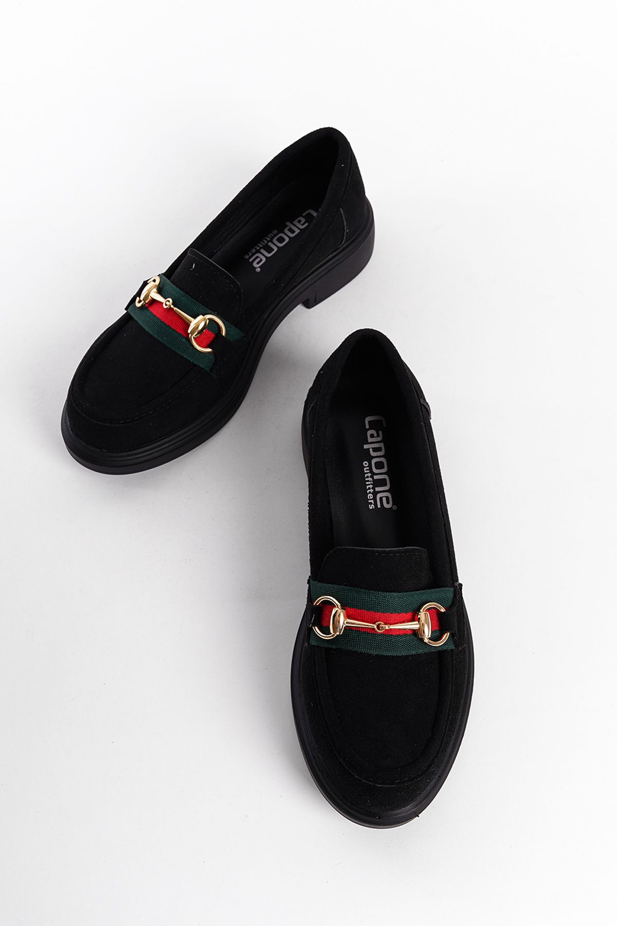 لوفر مشکی زنانه بلوک فلزی اورجینال Capone Outfitters
