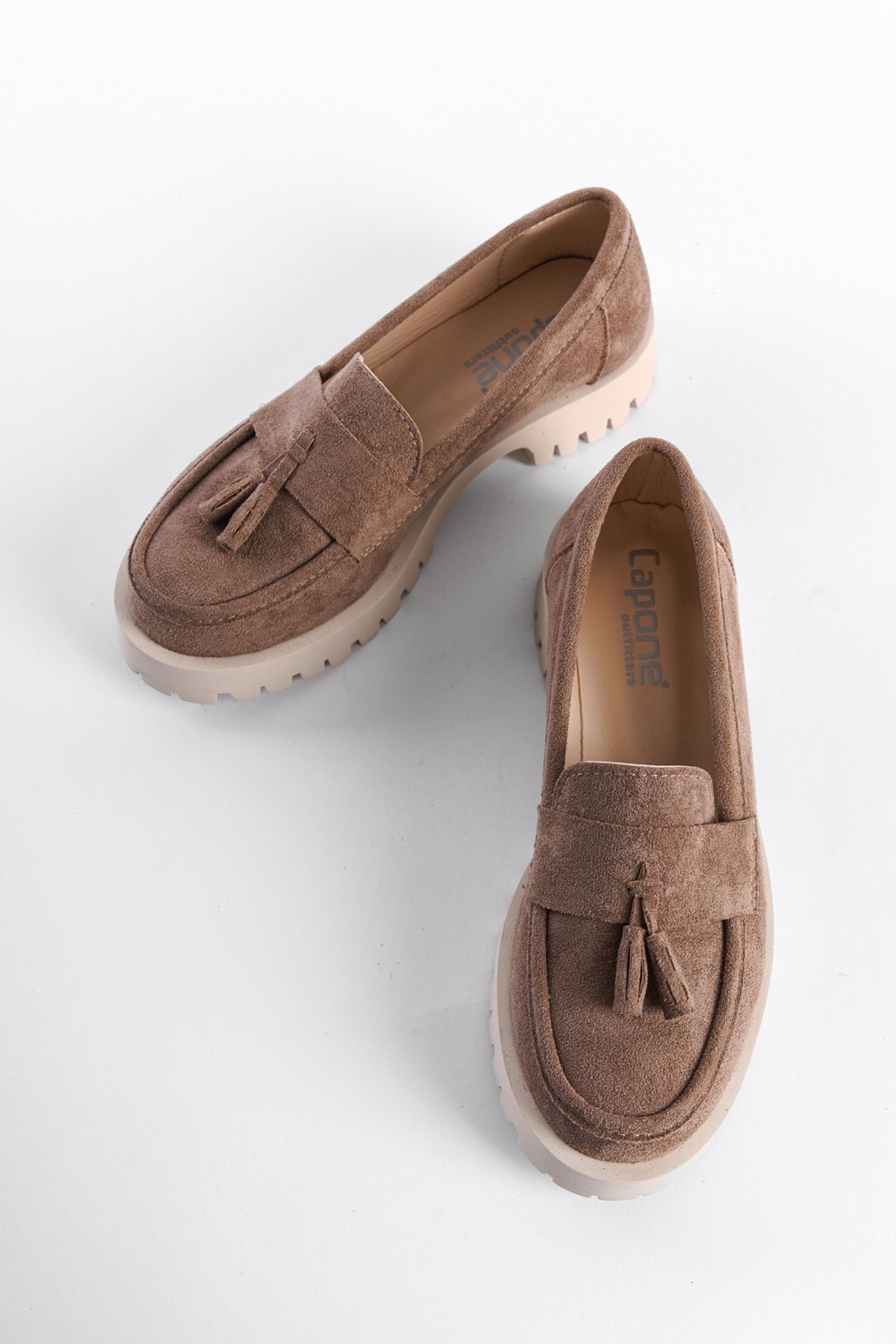 لوفر چند رنگ زنانه Trak Tassel Loafer اورجینال Capone Outfitters
