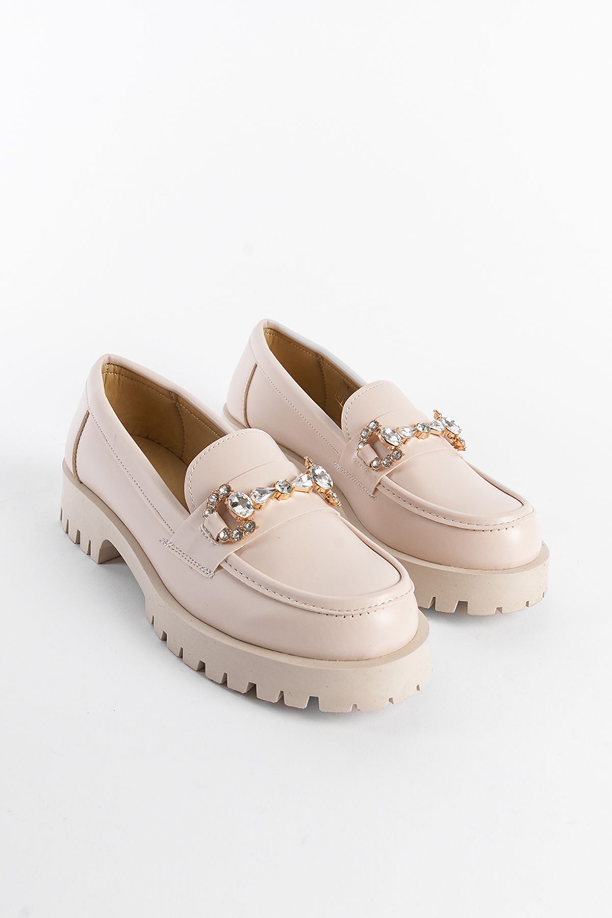 لوفر نود زنانه Trak Based Backle Loafer اورجینال Capone Outfitters