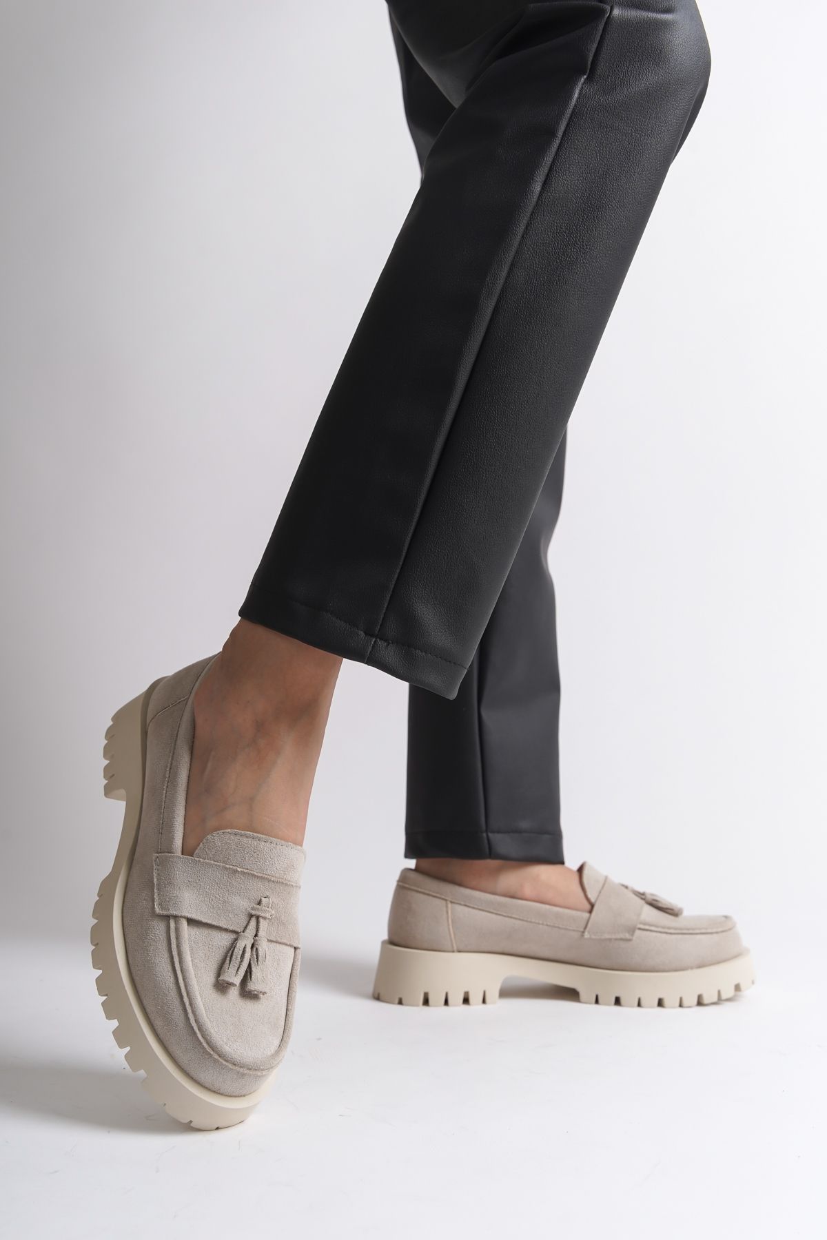 لوفر نود زنانه Trak Tassel Loafer اورجینال Capone Outfitters