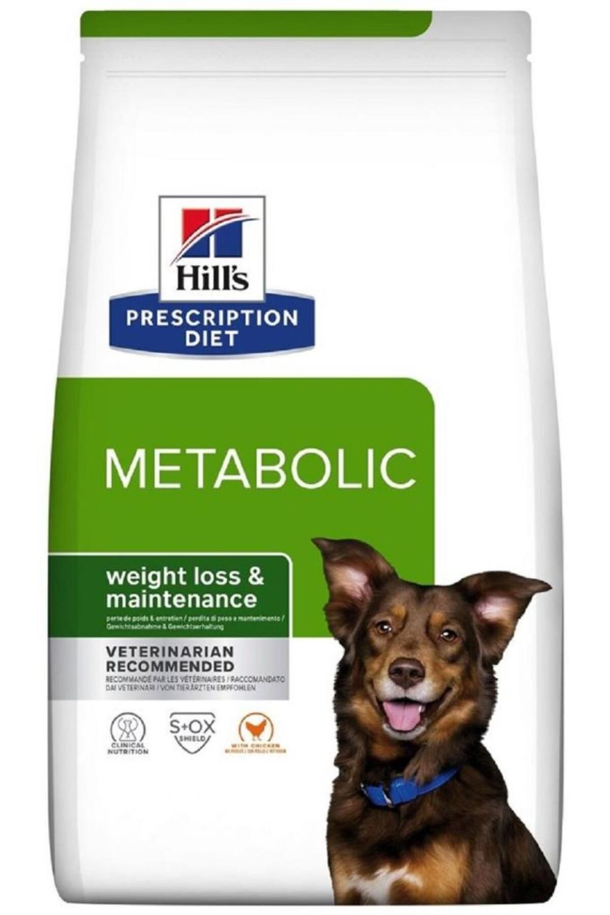 Orqinel Hills Prescription Diet Metabolic Tavuklu Köpek Kuru Maması 4 kg (stt:04/2025)