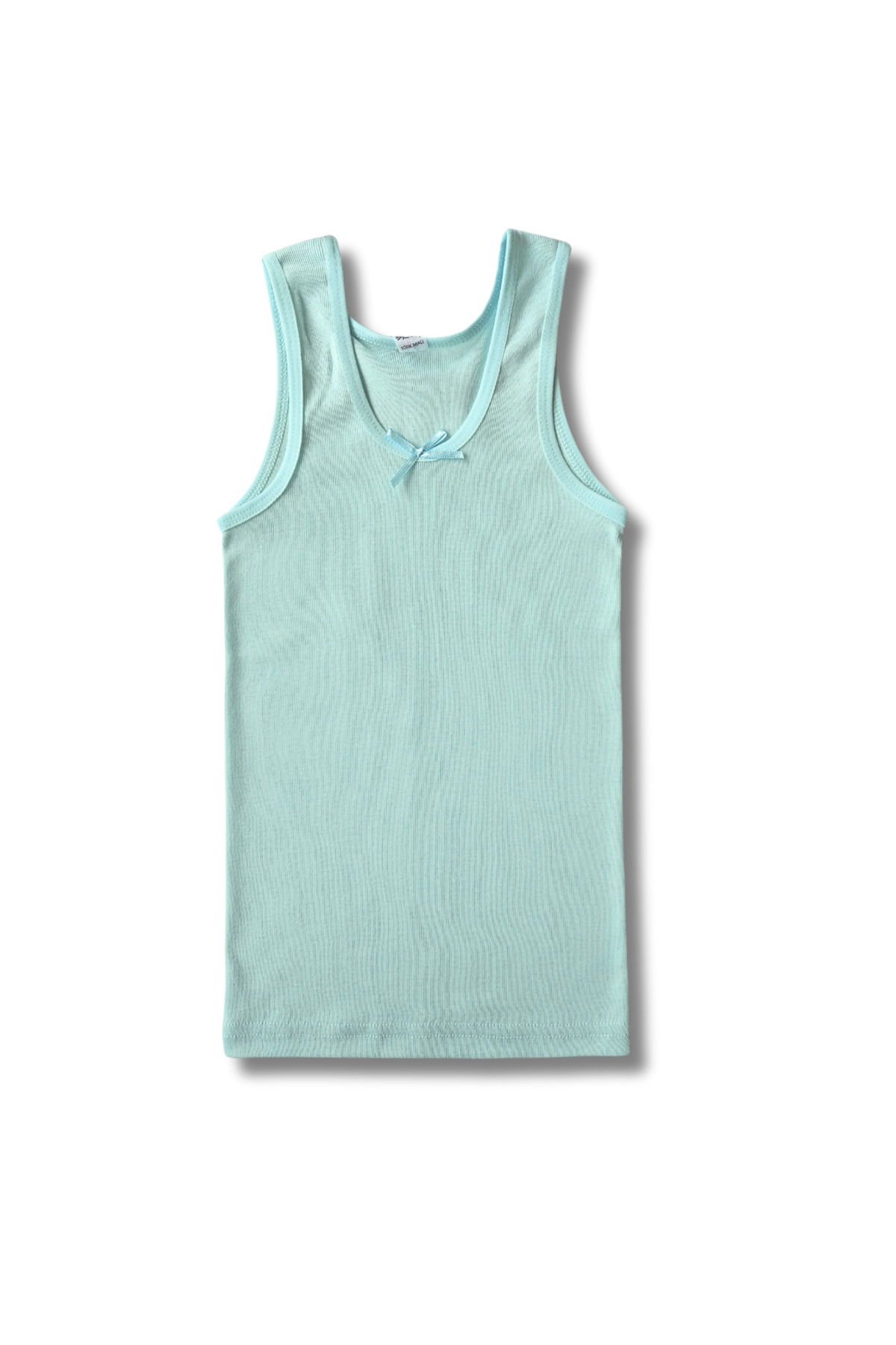 GizaKids %100 Pamuklu Kız Çocuk Atlet Fanila Boxer Slip Külot İç Çamaşır 3lü Set fotoğrafı 3 (önizleme)