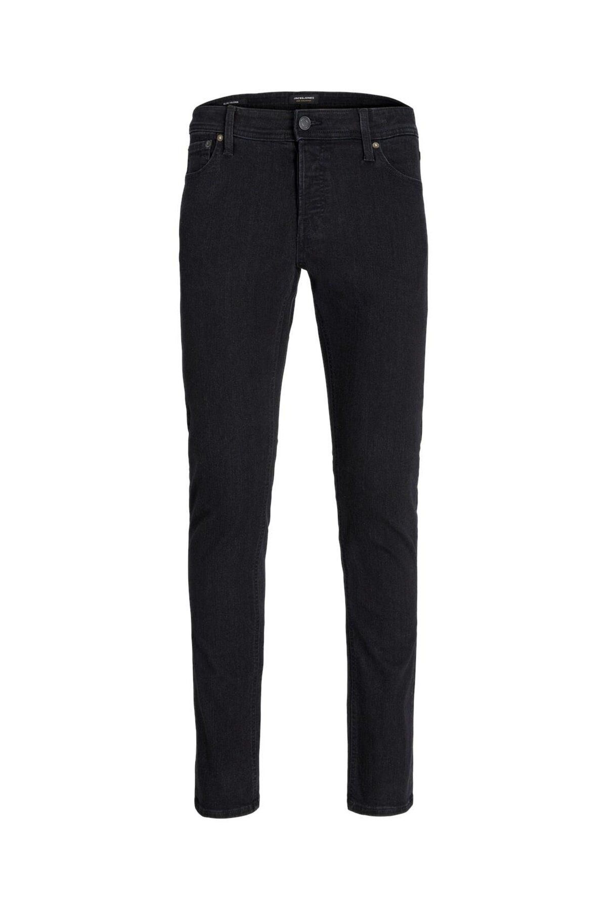 Jack & Jones-Jjiglenn Jjorıgınal Sq 356 Noos Men's Jean Pants12246949 Black Denim 1