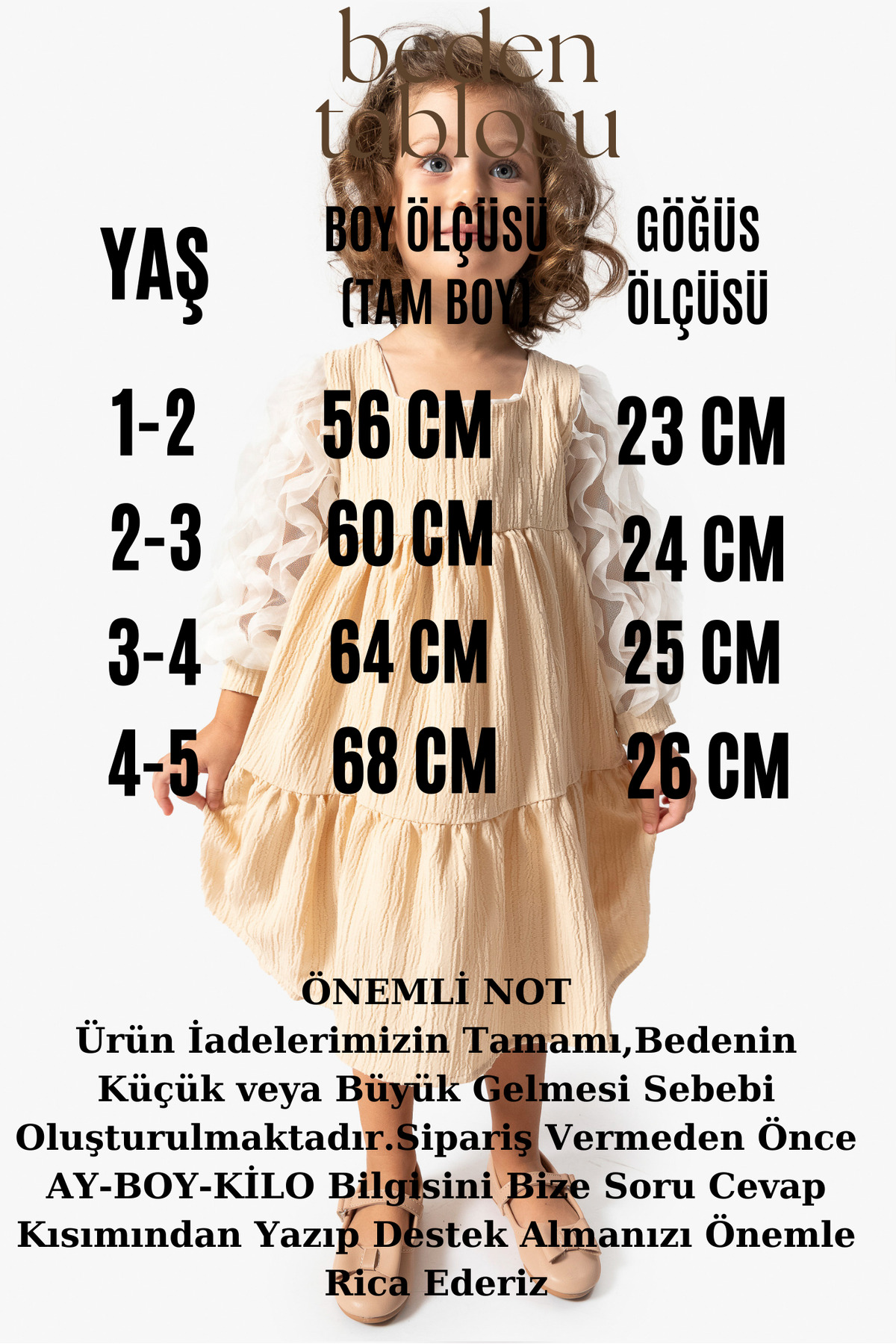 Baby Animals Kız Bebek Elbise Kız Çocuk Elbise Doğum Günü Parti Düğün Tütü Tüllü Uzun Kollu Astarlı Elbise fotoğrafı 2 (önizleme)