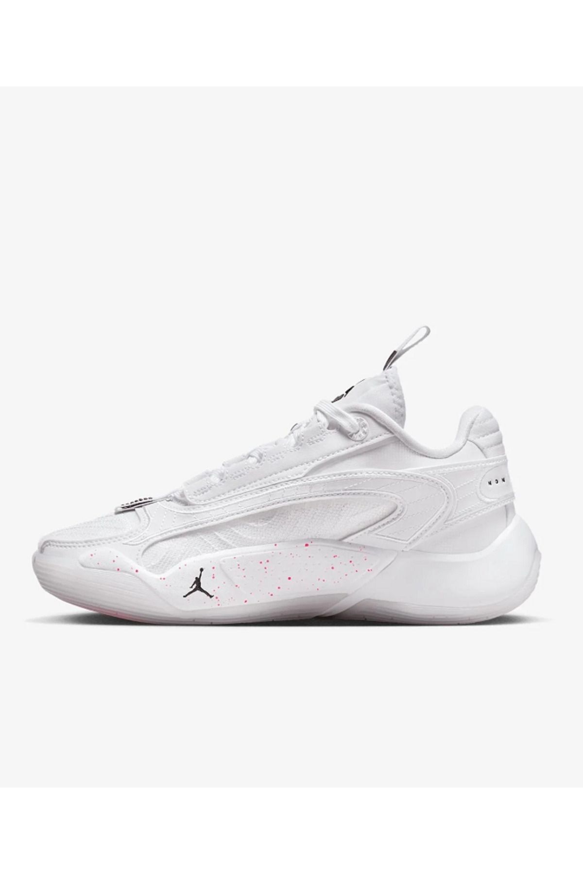 Nike-Basketball Shoes - White - Flat 2