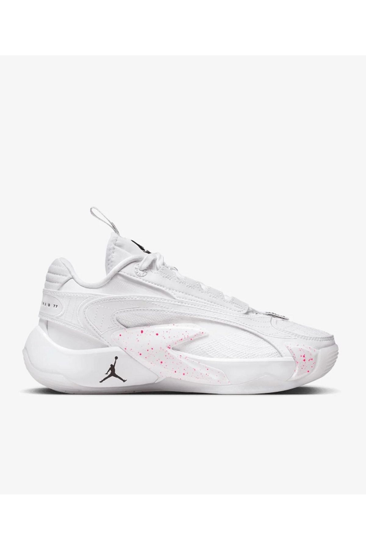 Nike-Basketball Shoes - White - Flat 1