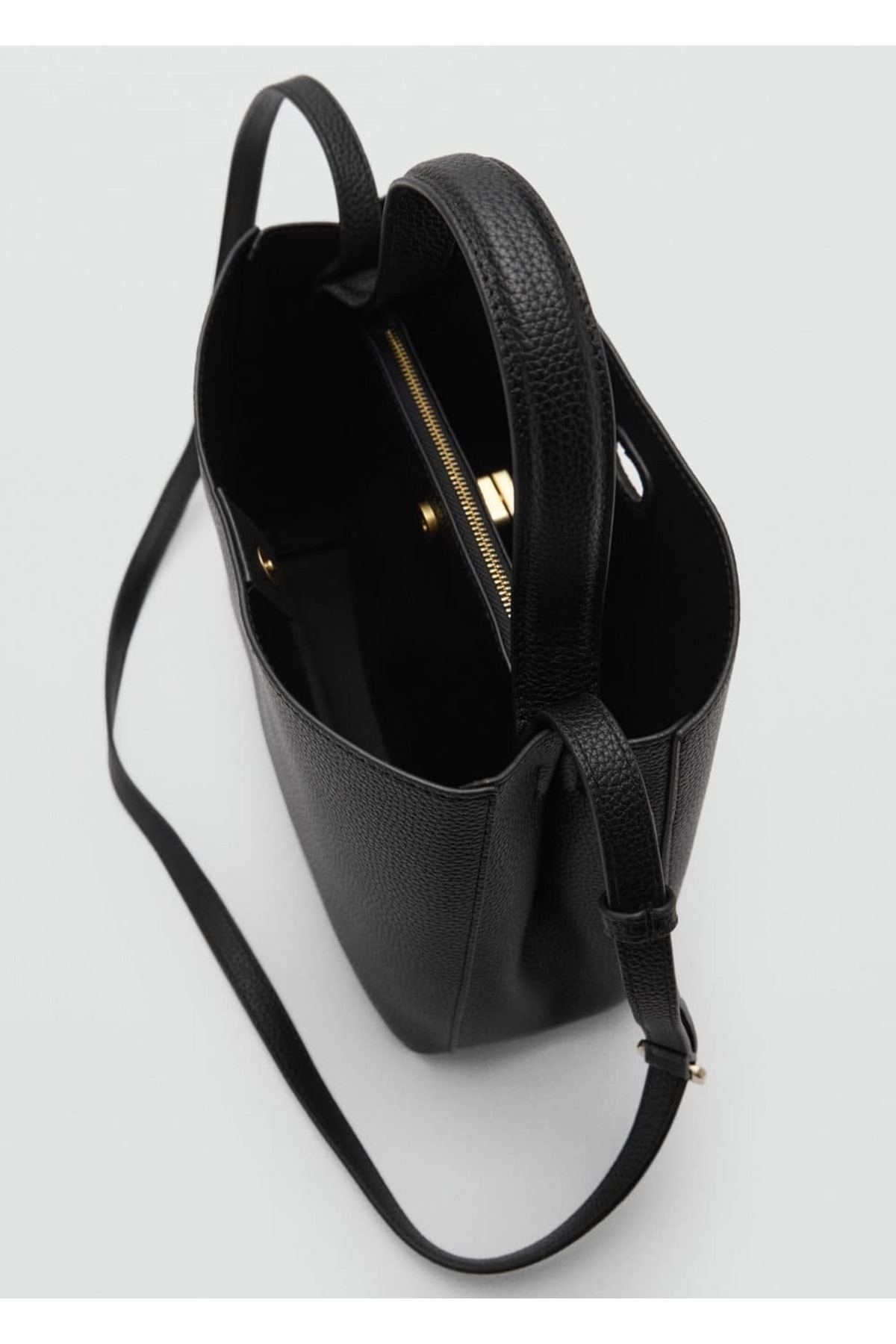 MANGO Woman-Crossbody kabelka s dvojitým uchem 4