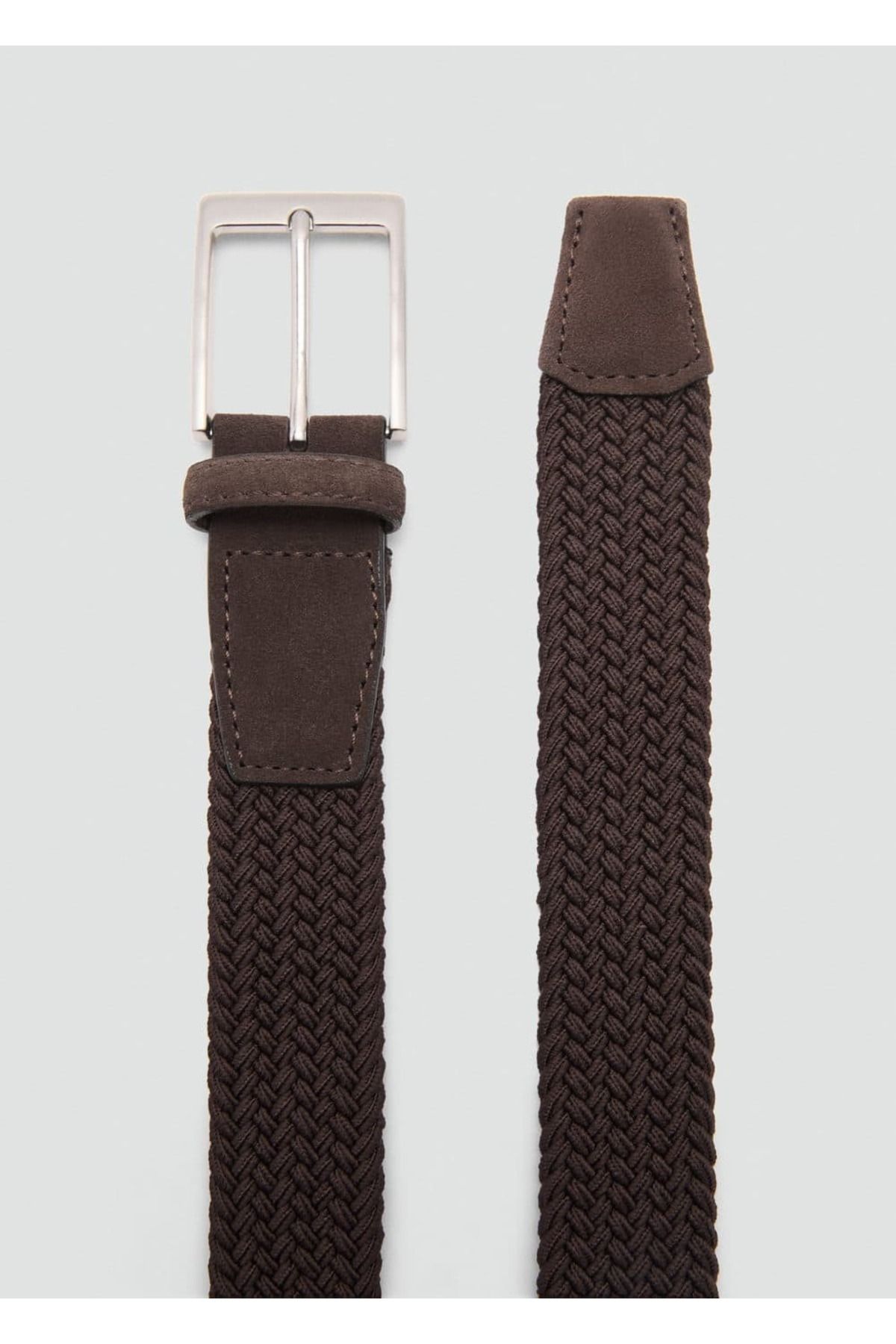 MANGO Man-Elastic Belt with Mesh Pattern 1