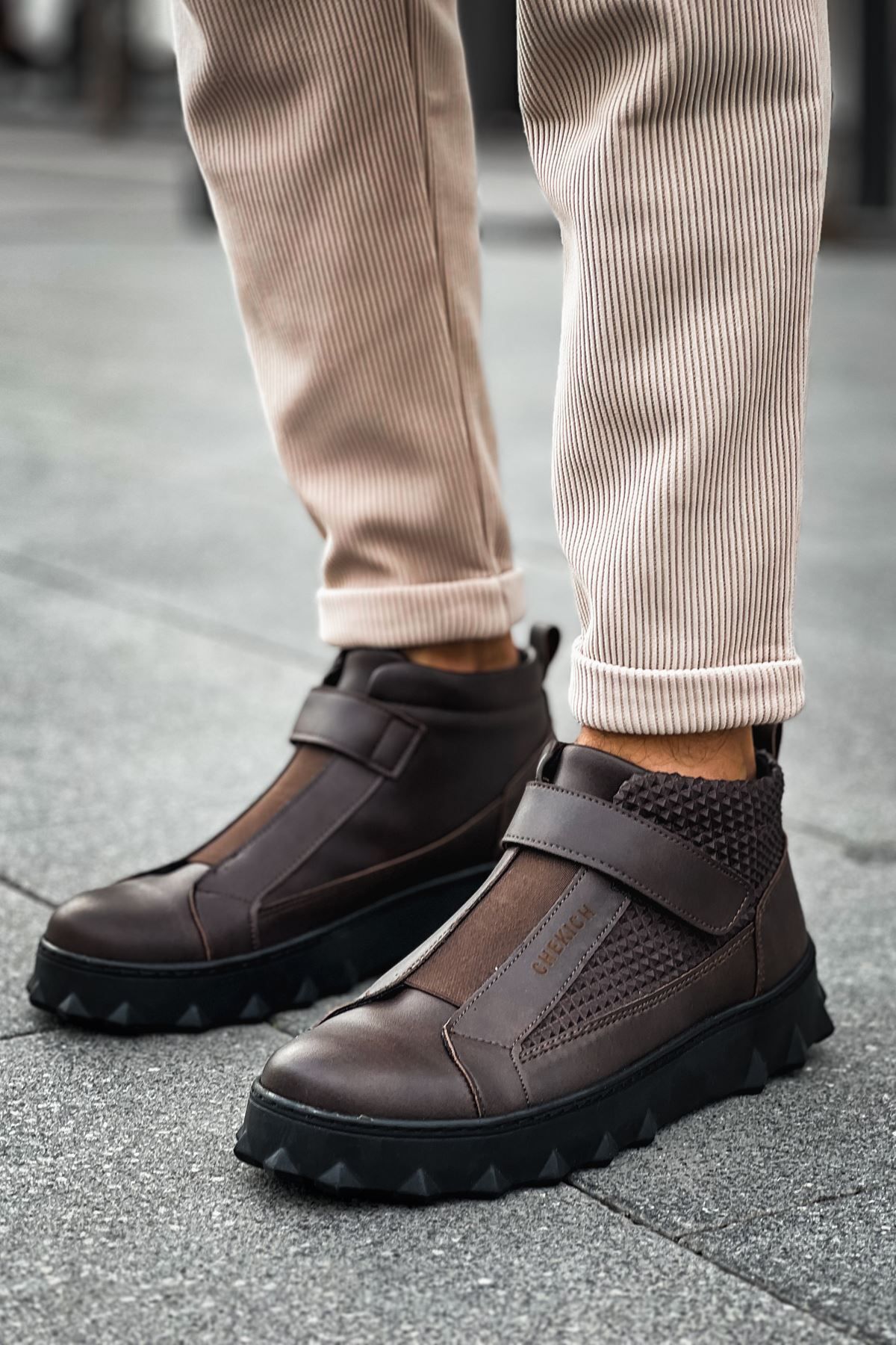 Chekich-Men's Boots Brown 3